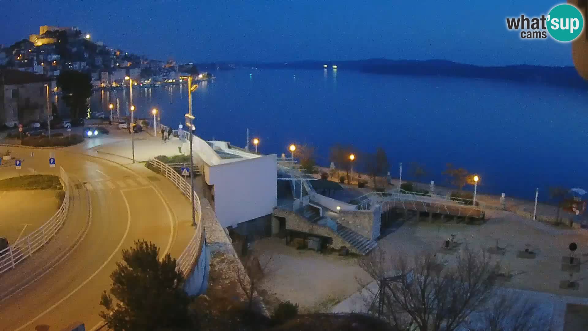 Web kamera Šibenik plaža Banj