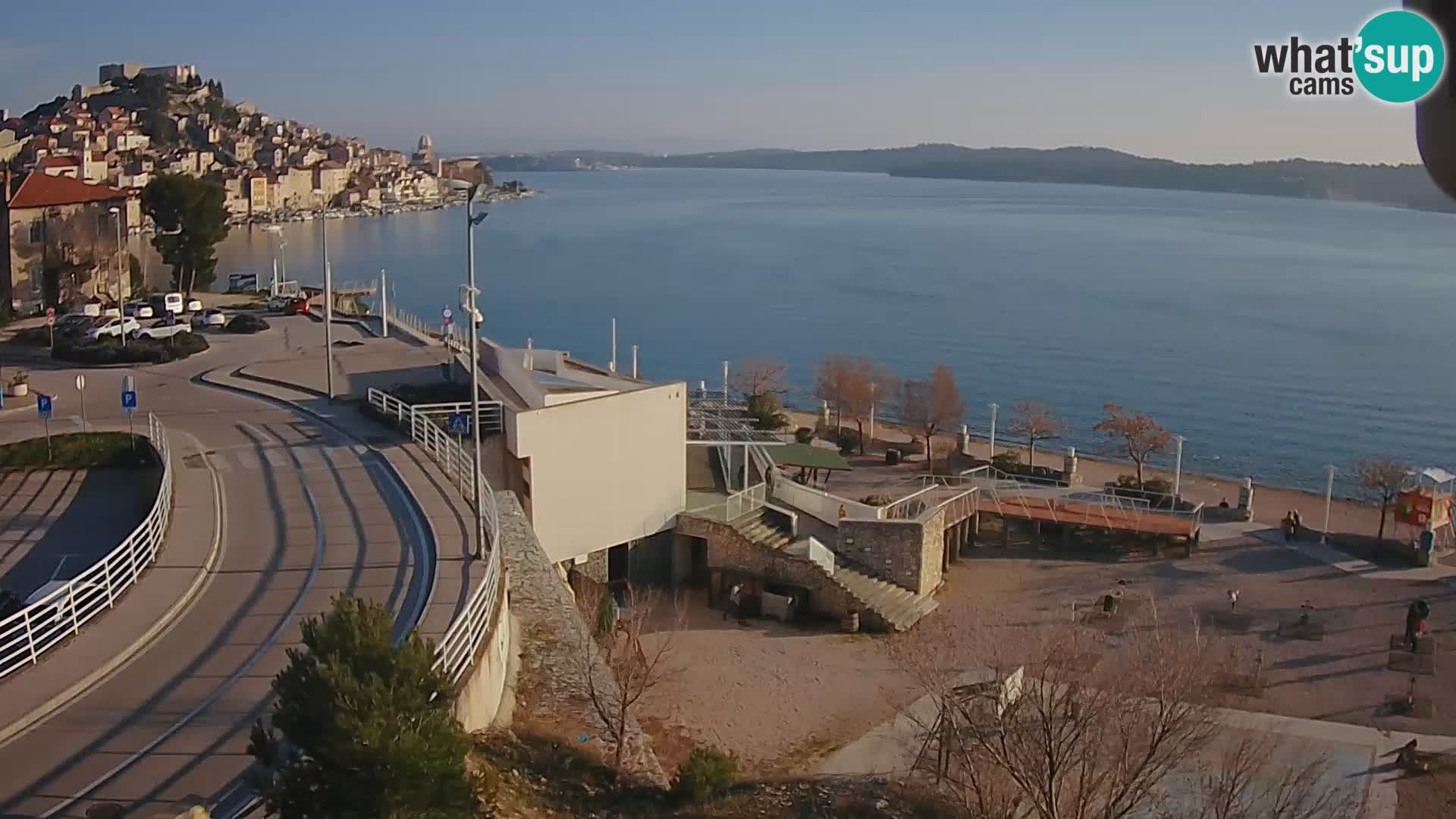Webcam Šibenik Strand Banj