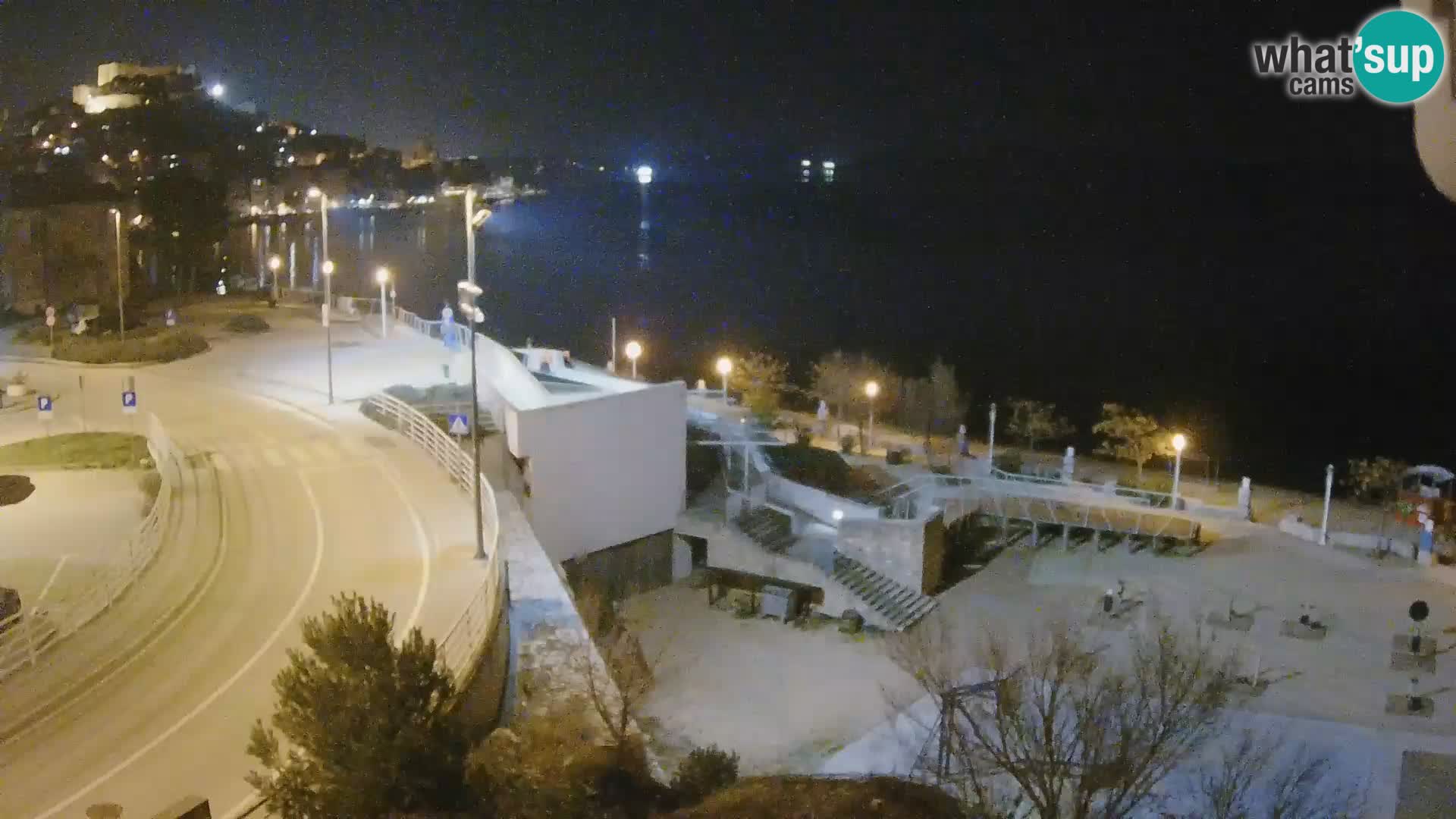 Live Cam Šibenik plage Banj
