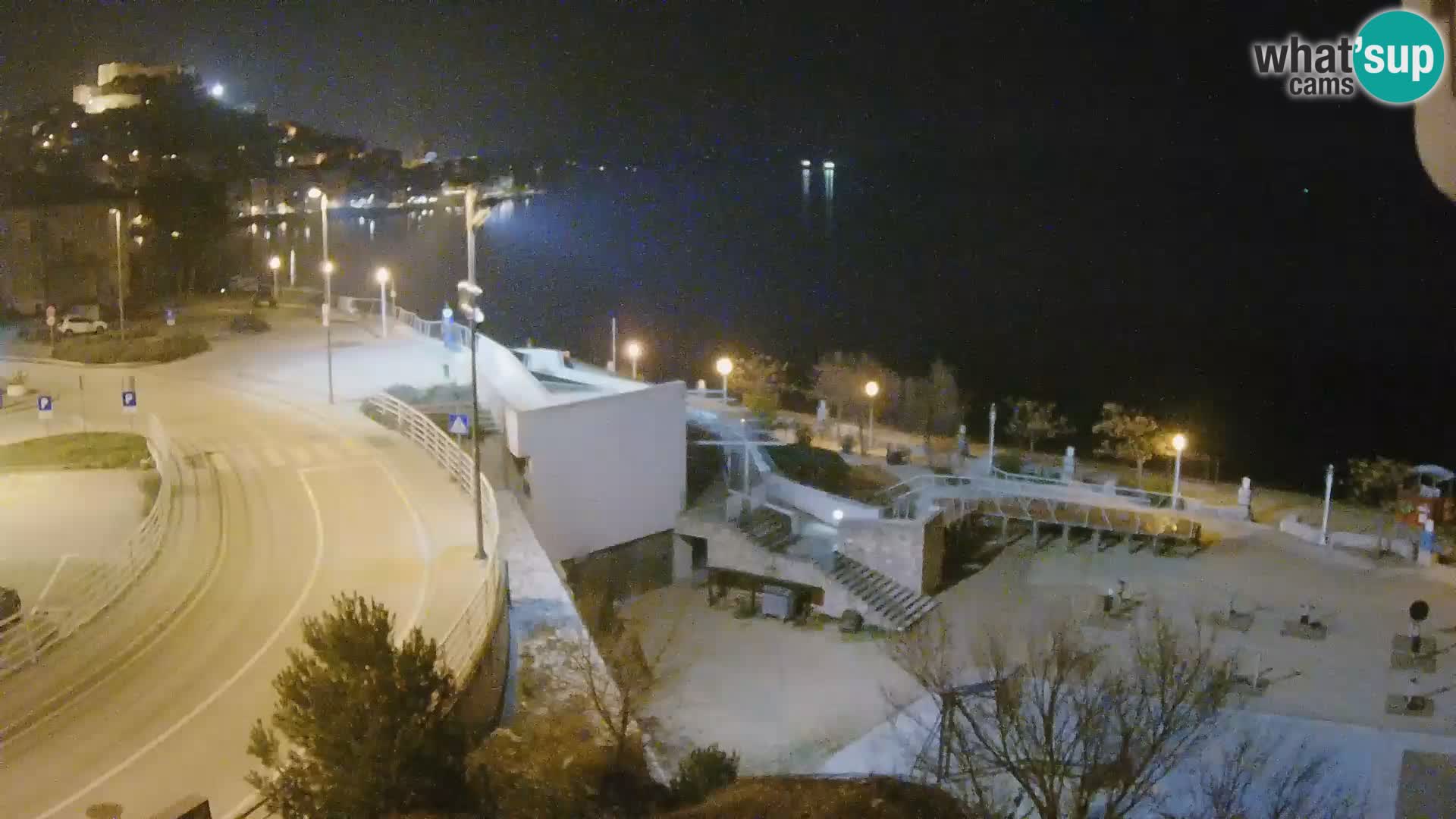 Šibenik webcam Beach Banj
