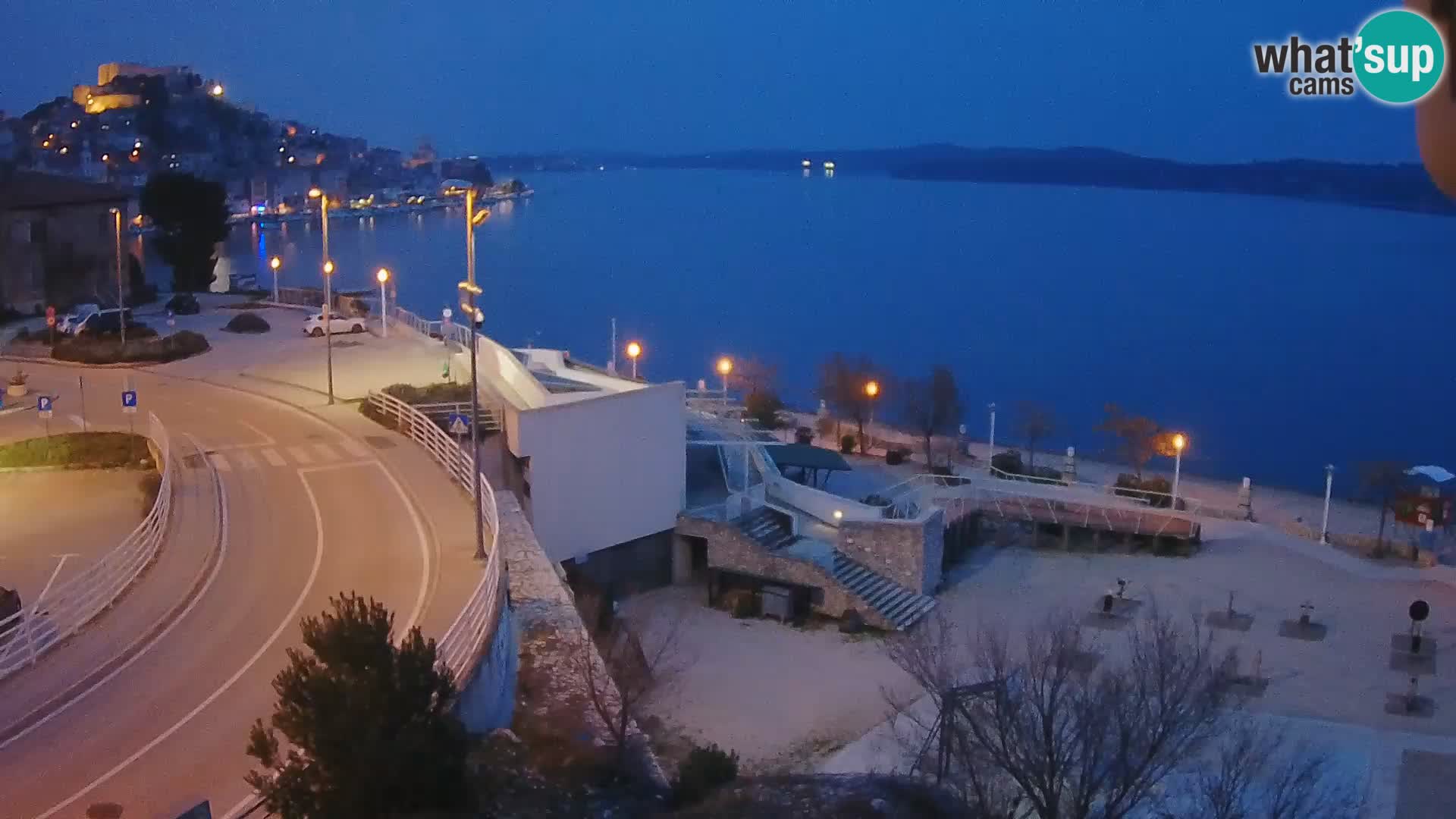 Šibenik webcam Beach Banj