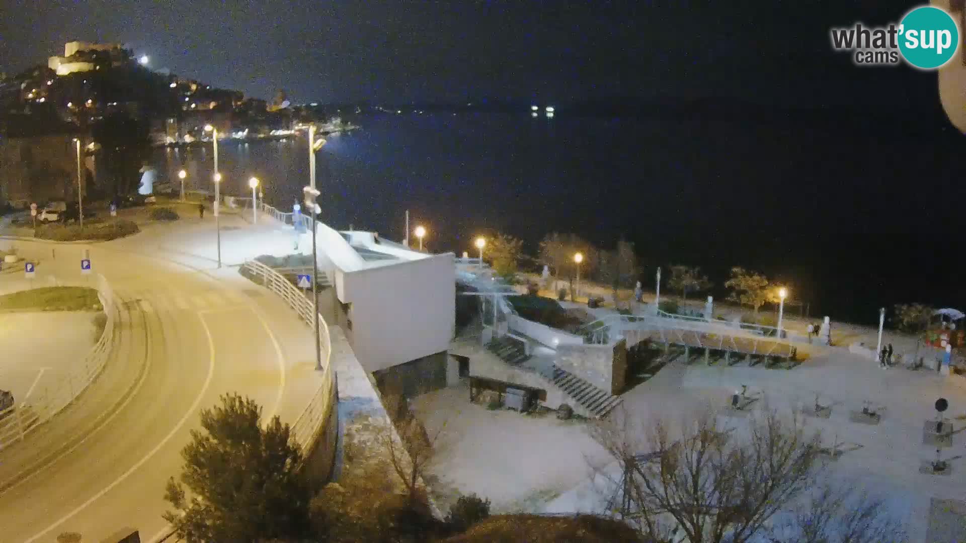 Kamera v živo Šibenik plaža Banj