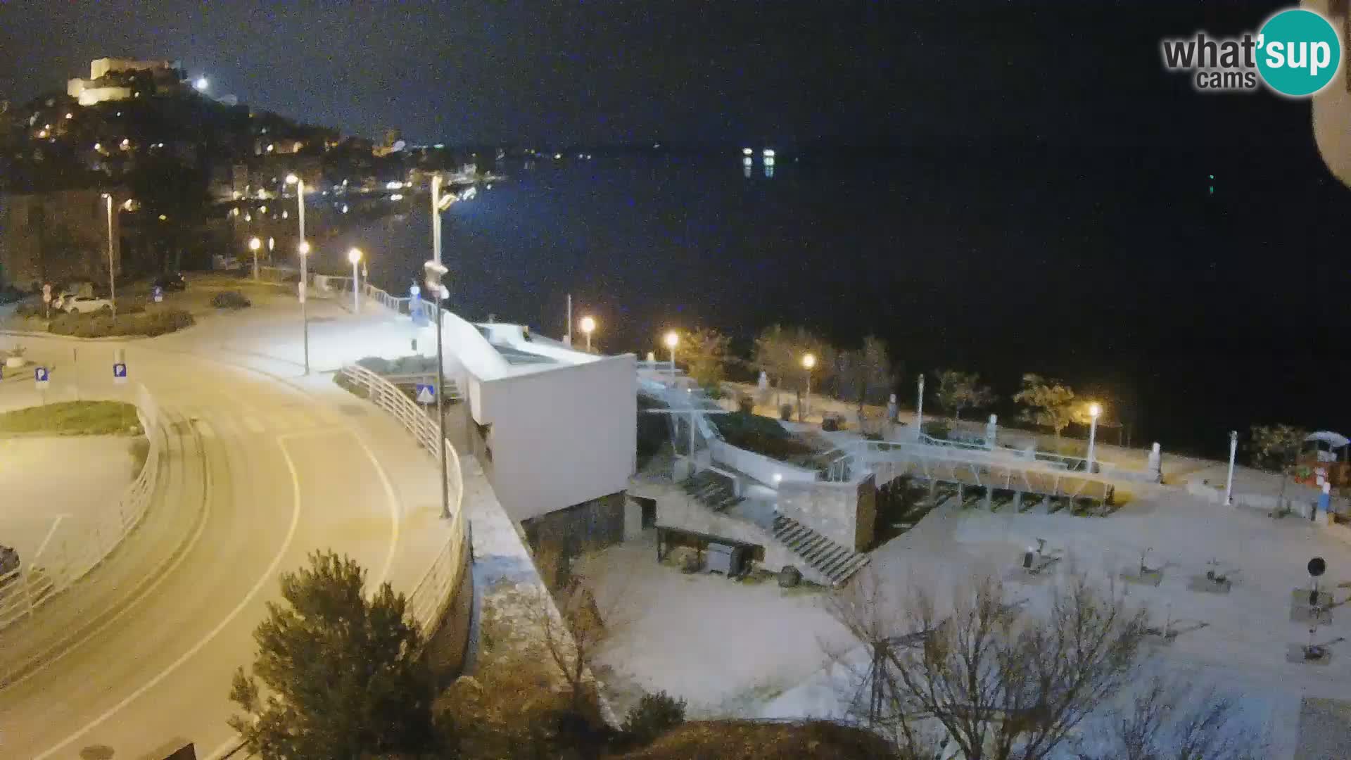 Web kamera Šibenik plaža Banj