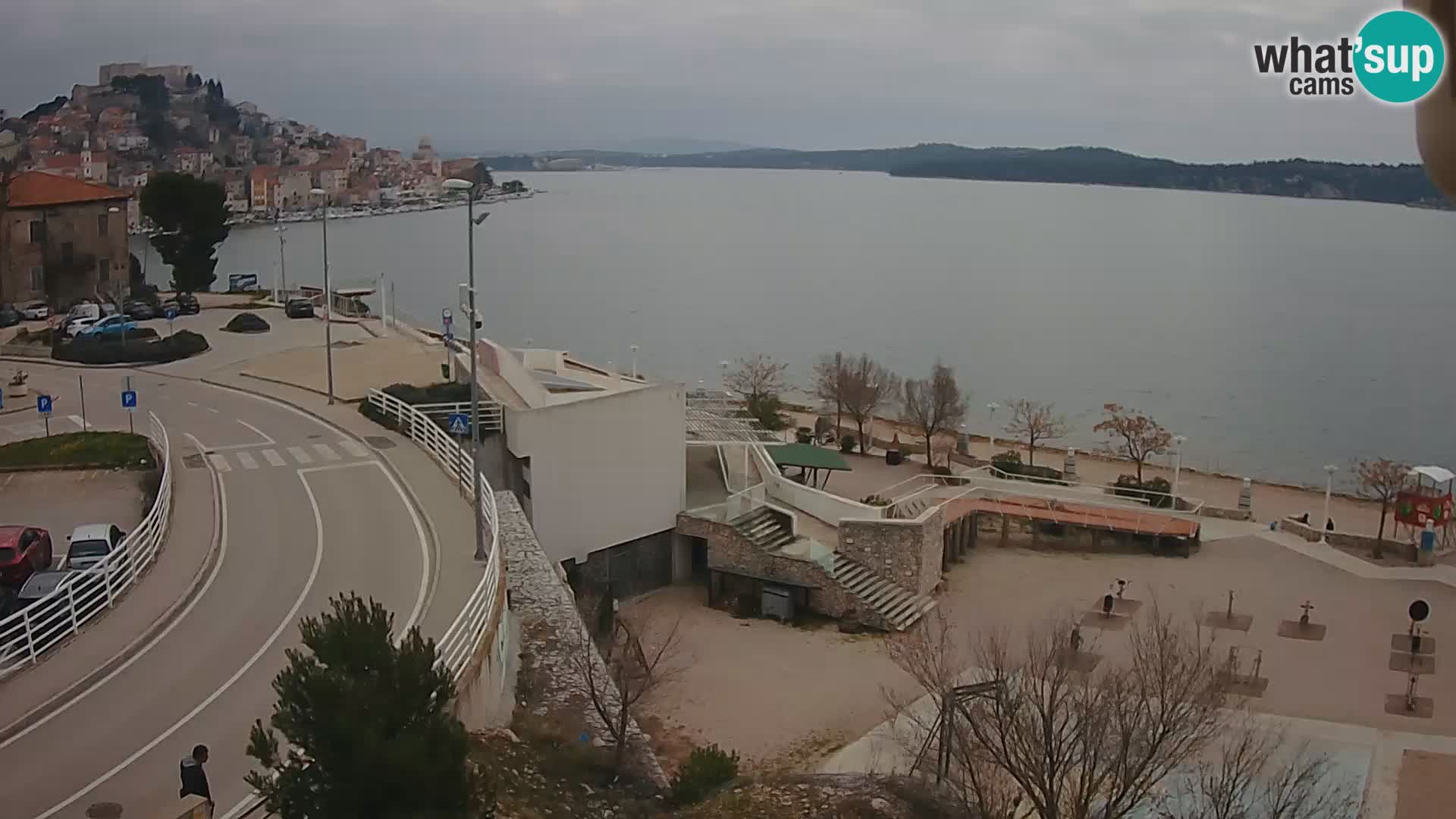 Livecam Sibenico spiaggia Banj