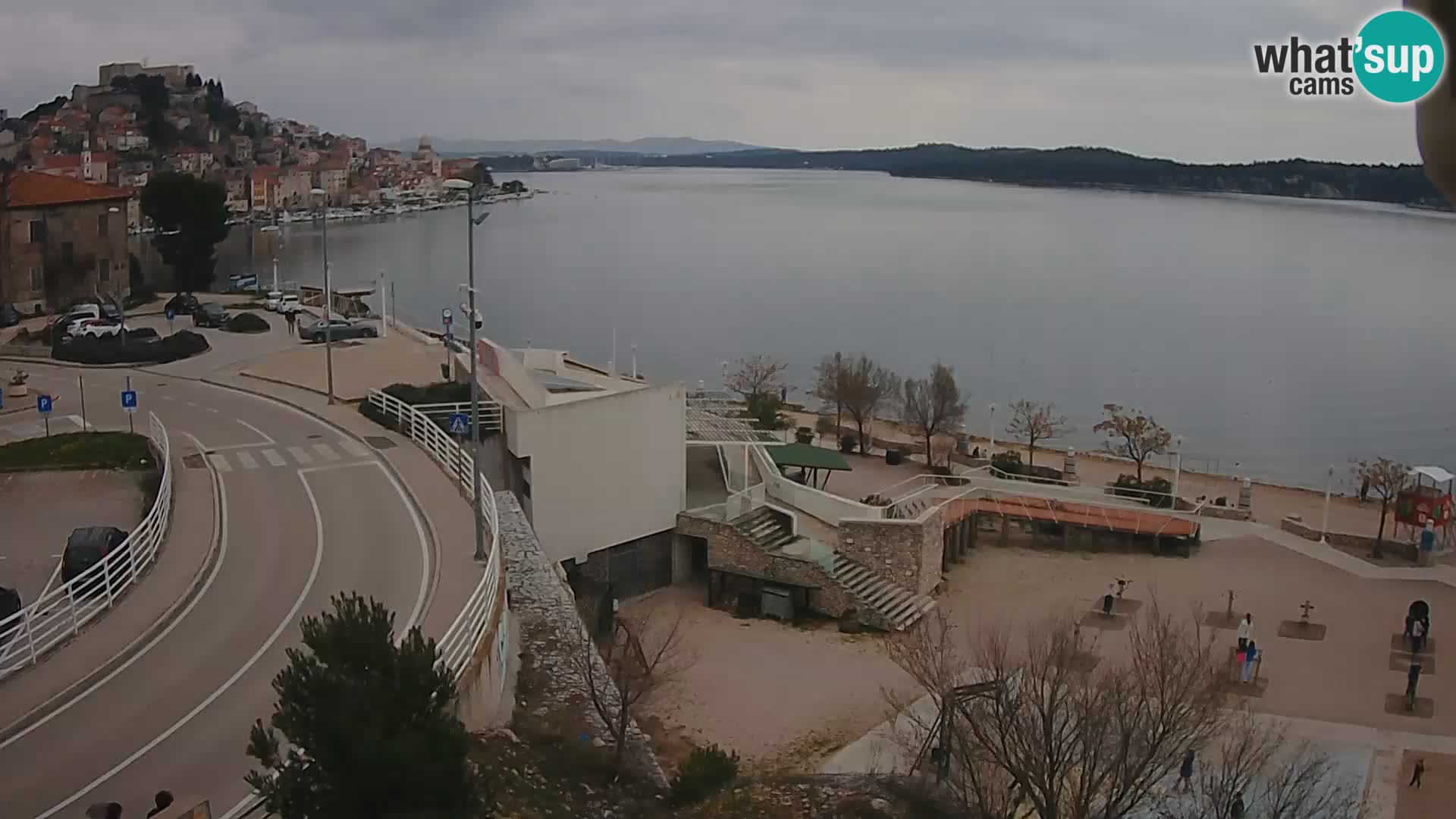 Live Cam Šibenik plage Banj