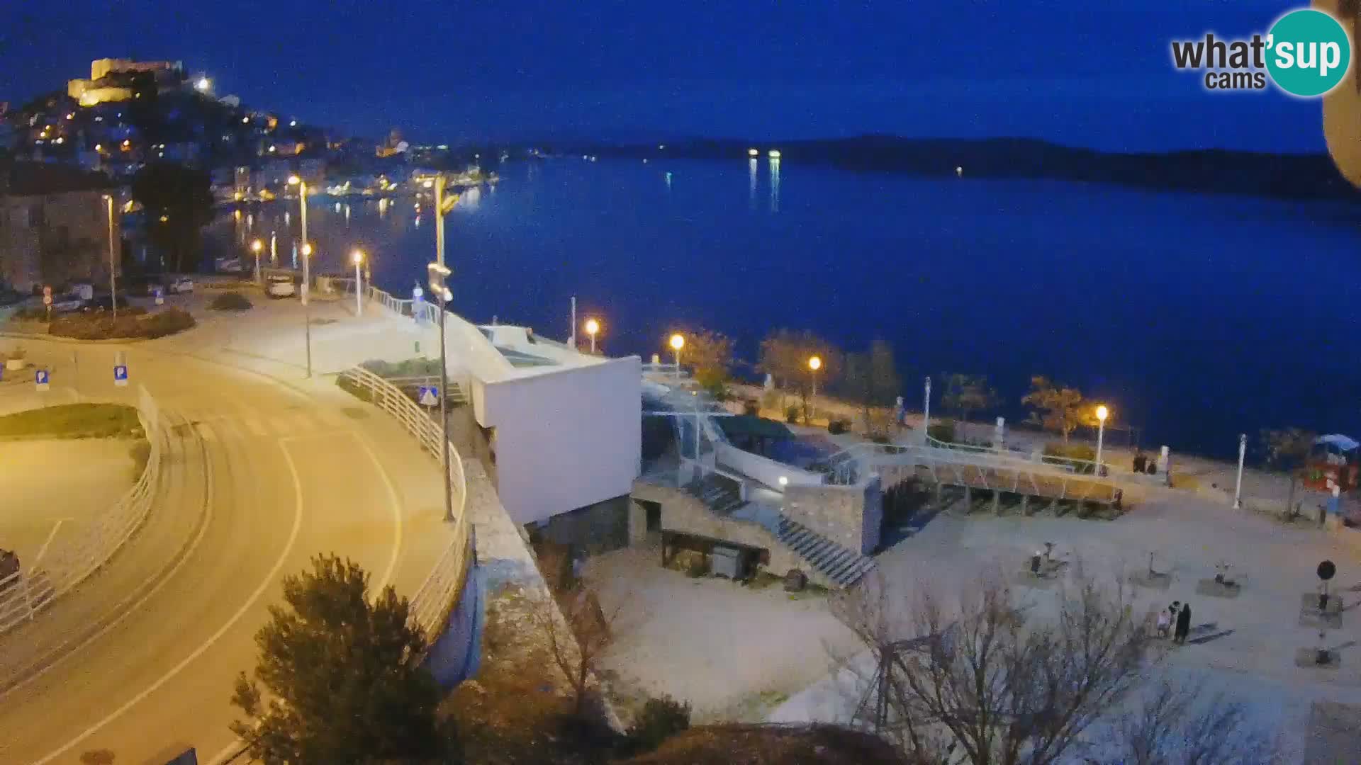 Live Cam Šibenik plage Banj