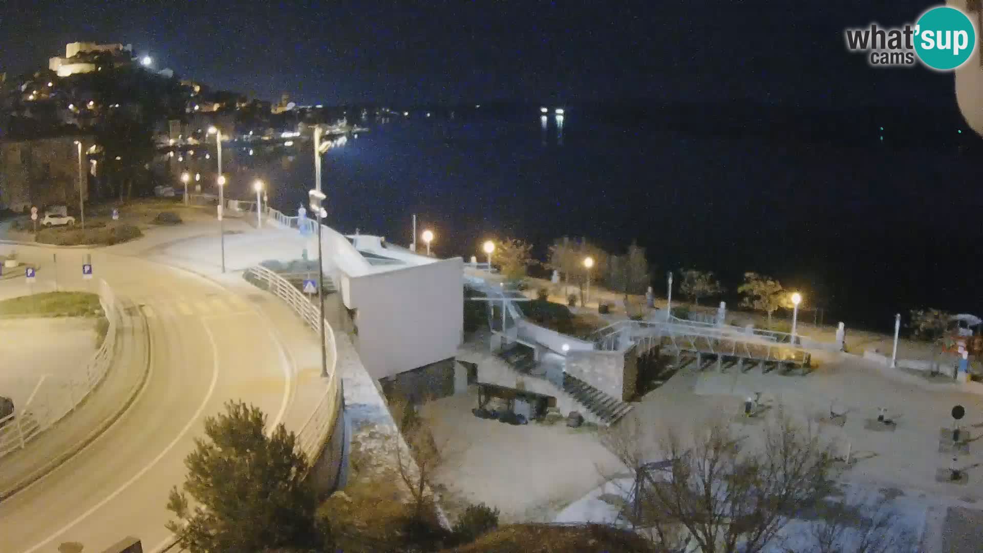Webcam Šibenik Strand Banj