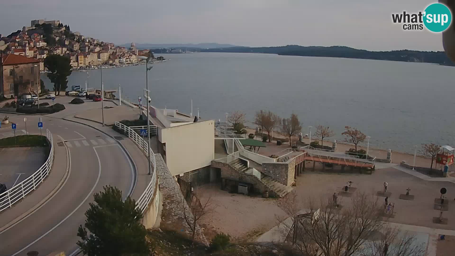 Web kamera Šibenik plaža Banj