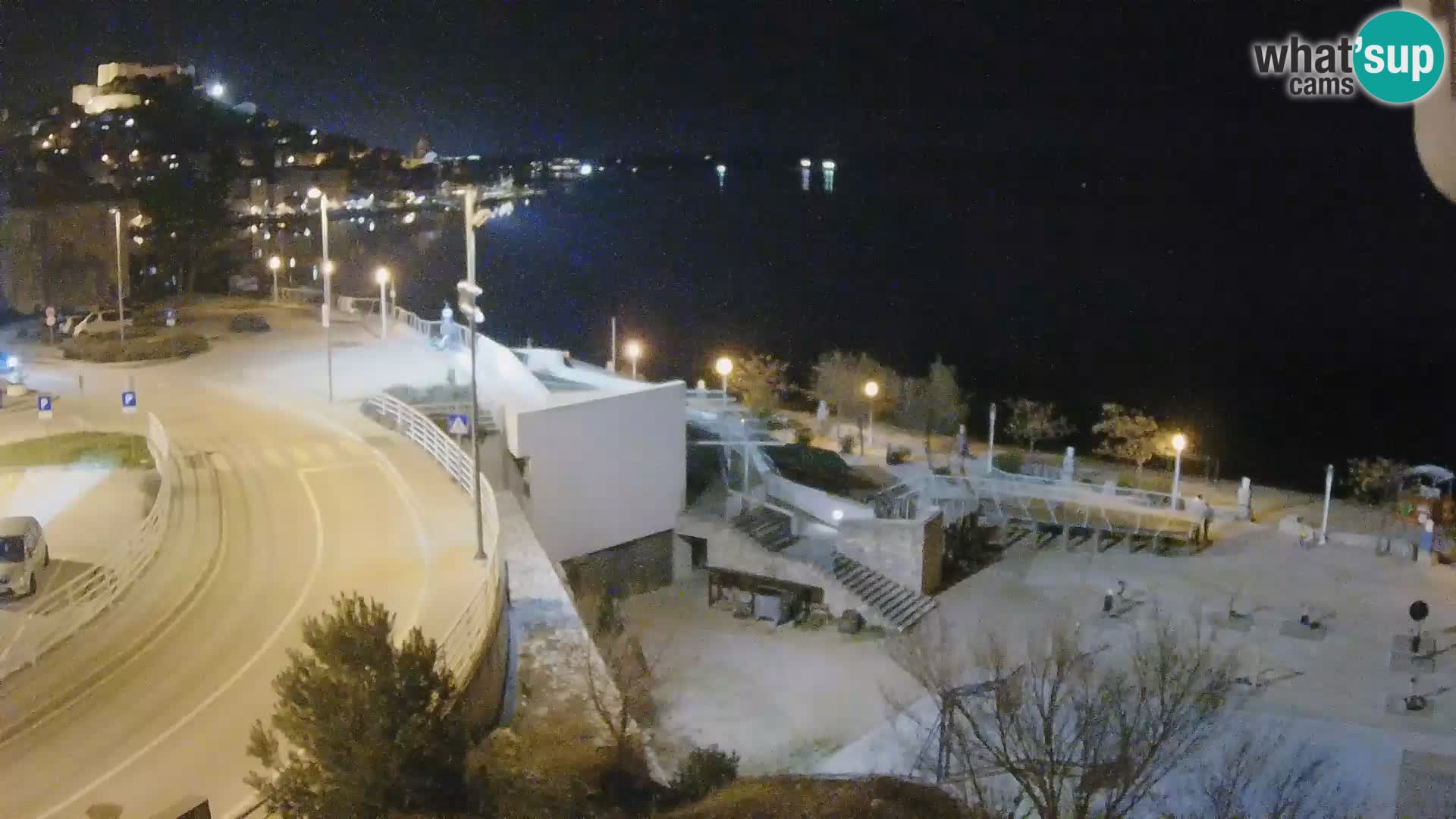 Šibenik webcam Beach Banj