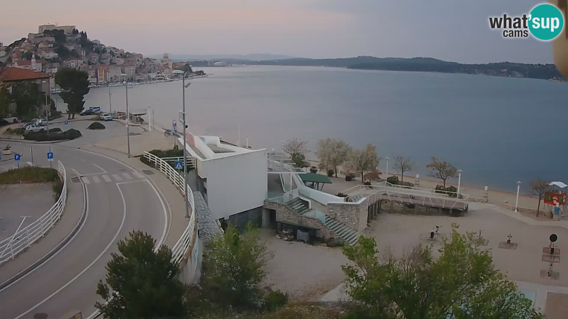 Livecam Sibenico spiaggia Banj