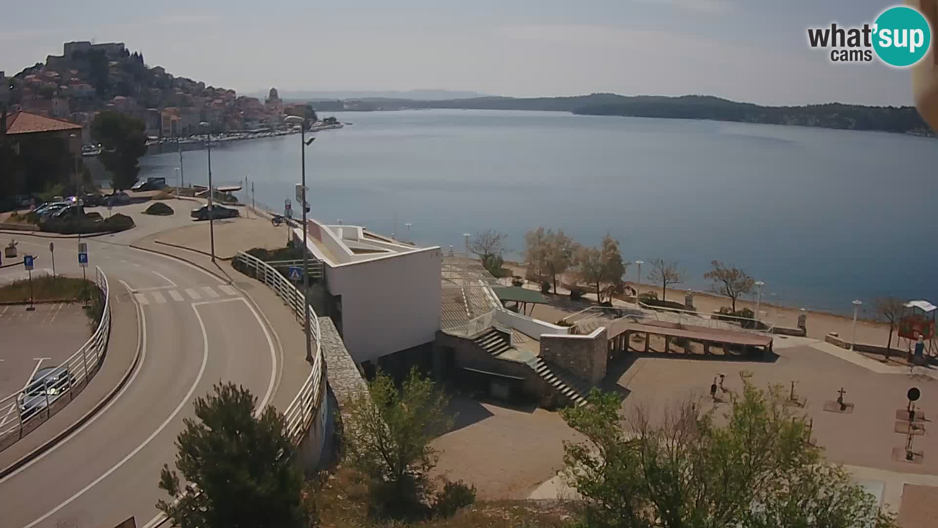 Šibenik webcam Beach Banj