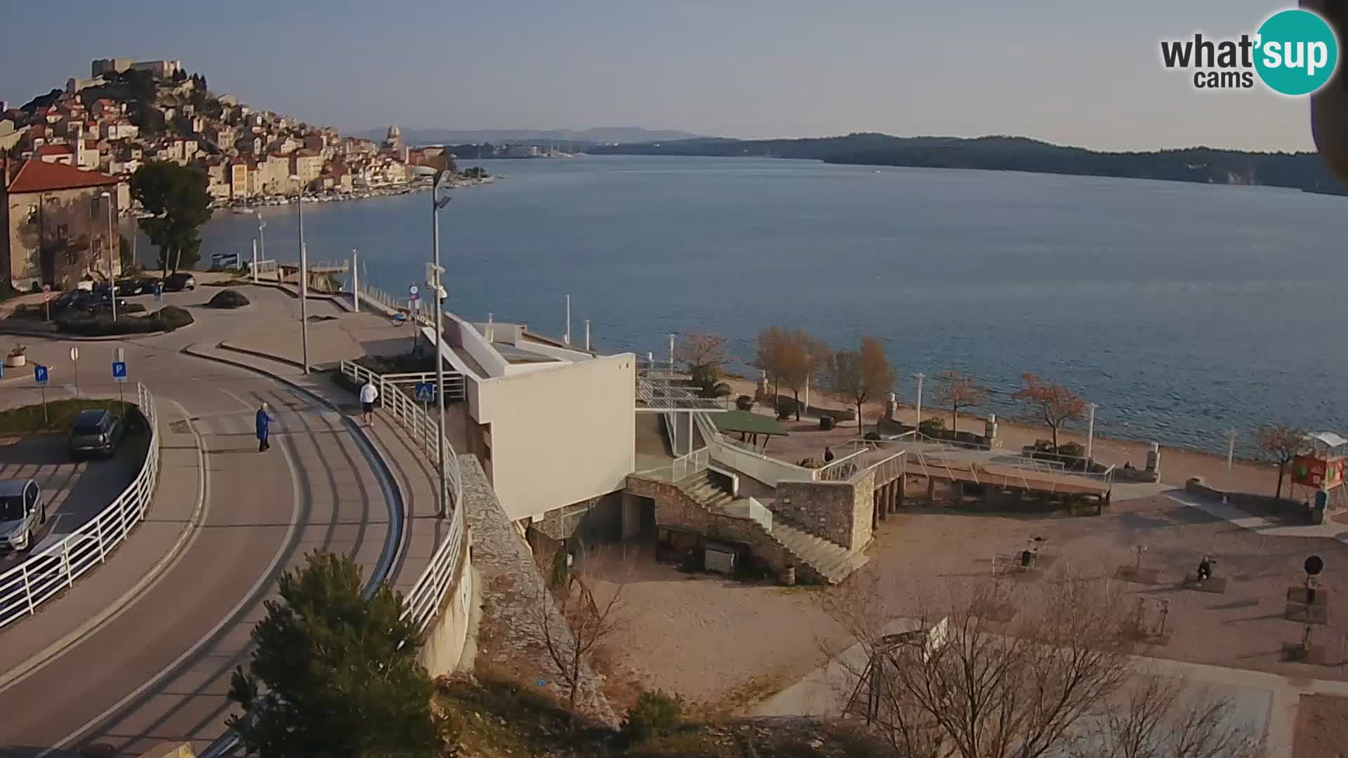 Kamera v živo Šibenik plaža Banj