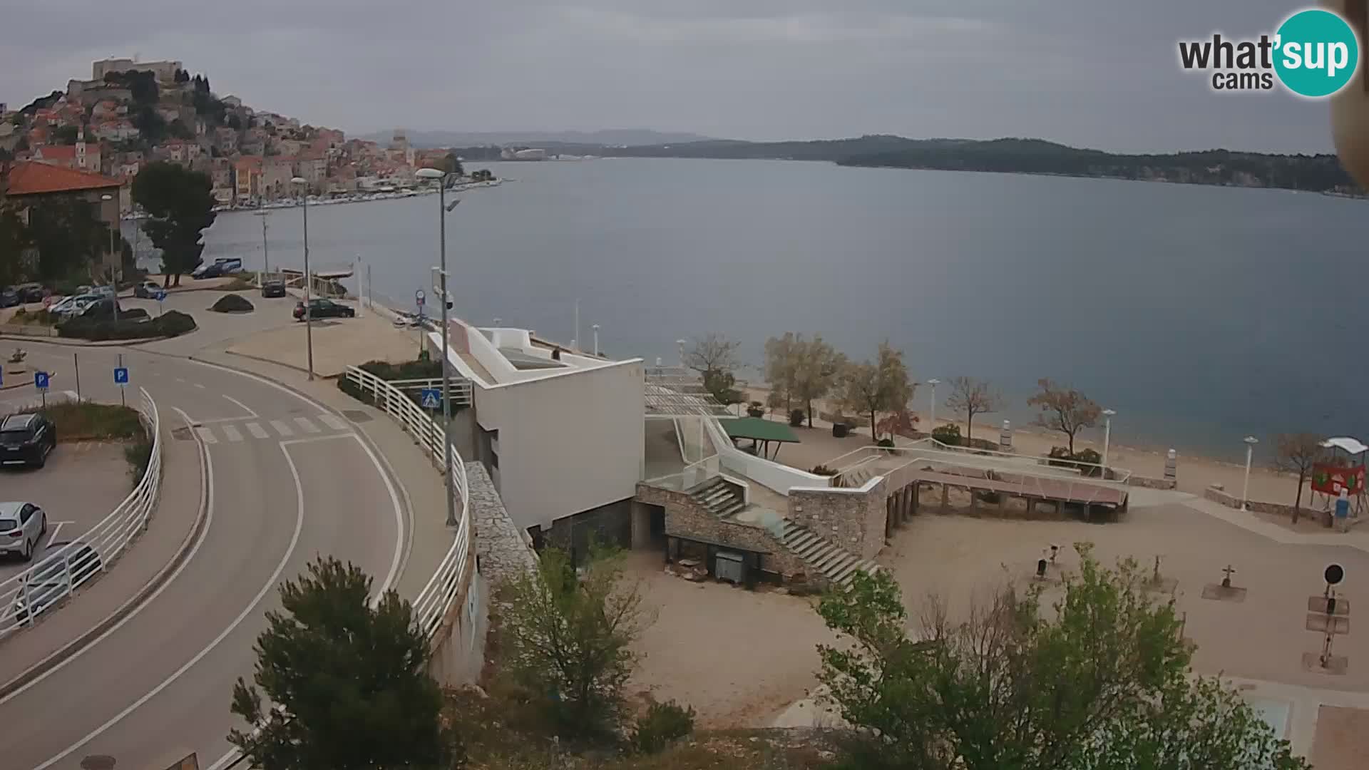 Kamera v živo Šibenik plaža Banj