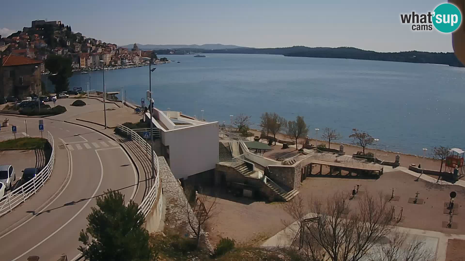 Livecam Sibenico spiaggia Banj