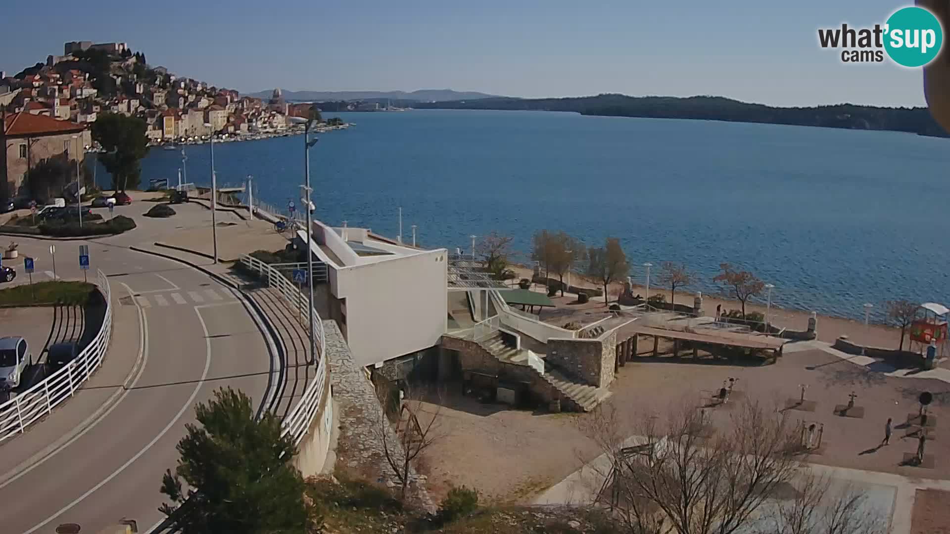 Web kamera Šibenik plaža Banj