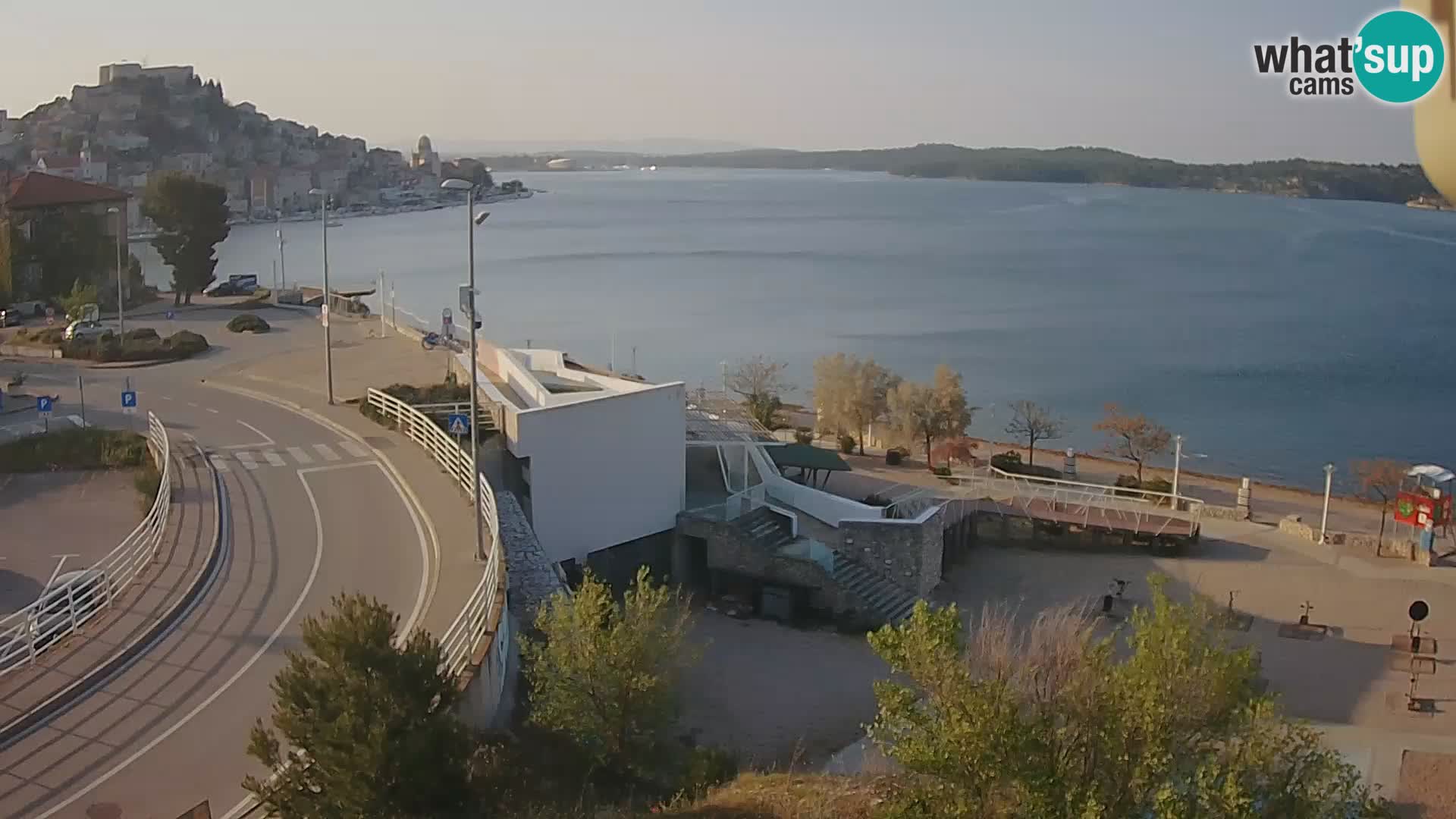 Web kamera Šibenik plaža Banj