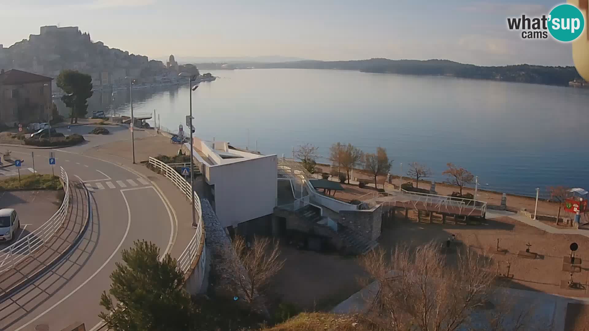Šibenik webcam Beach Banj