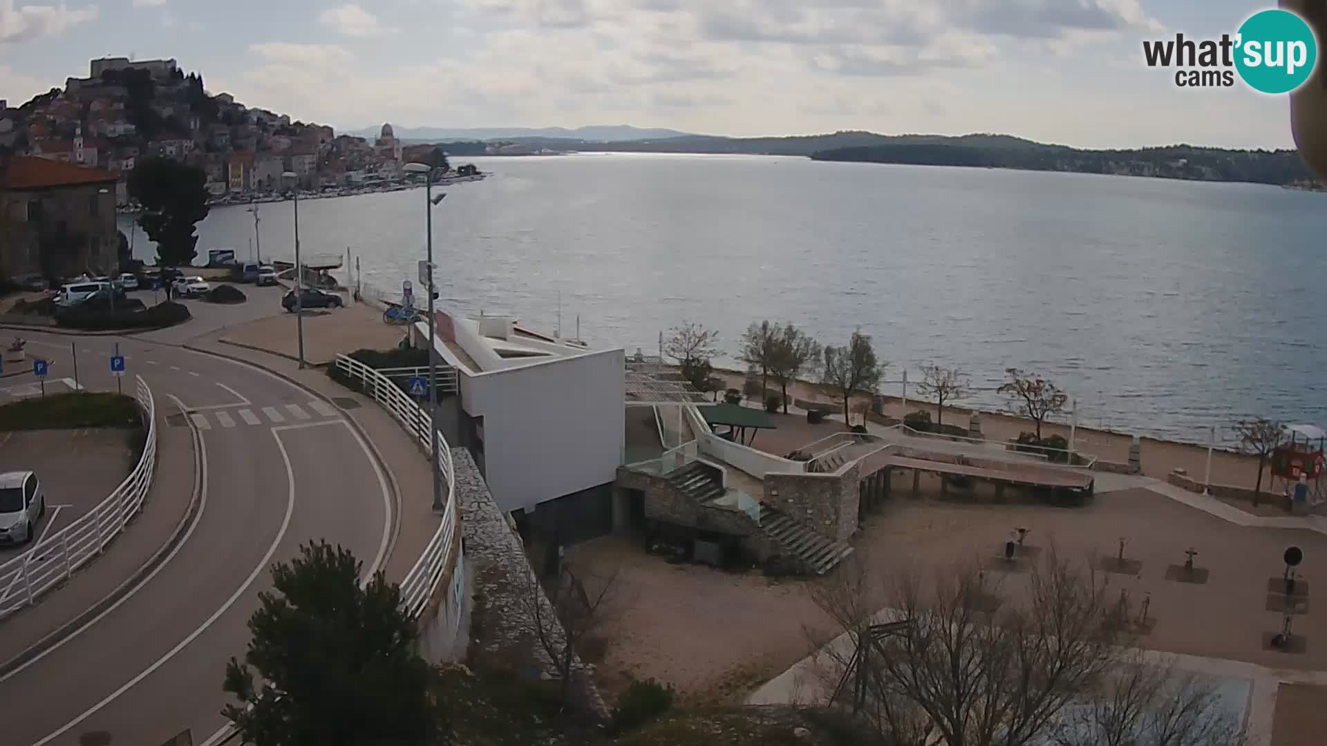 Web kamera Šibenik plaža Banj