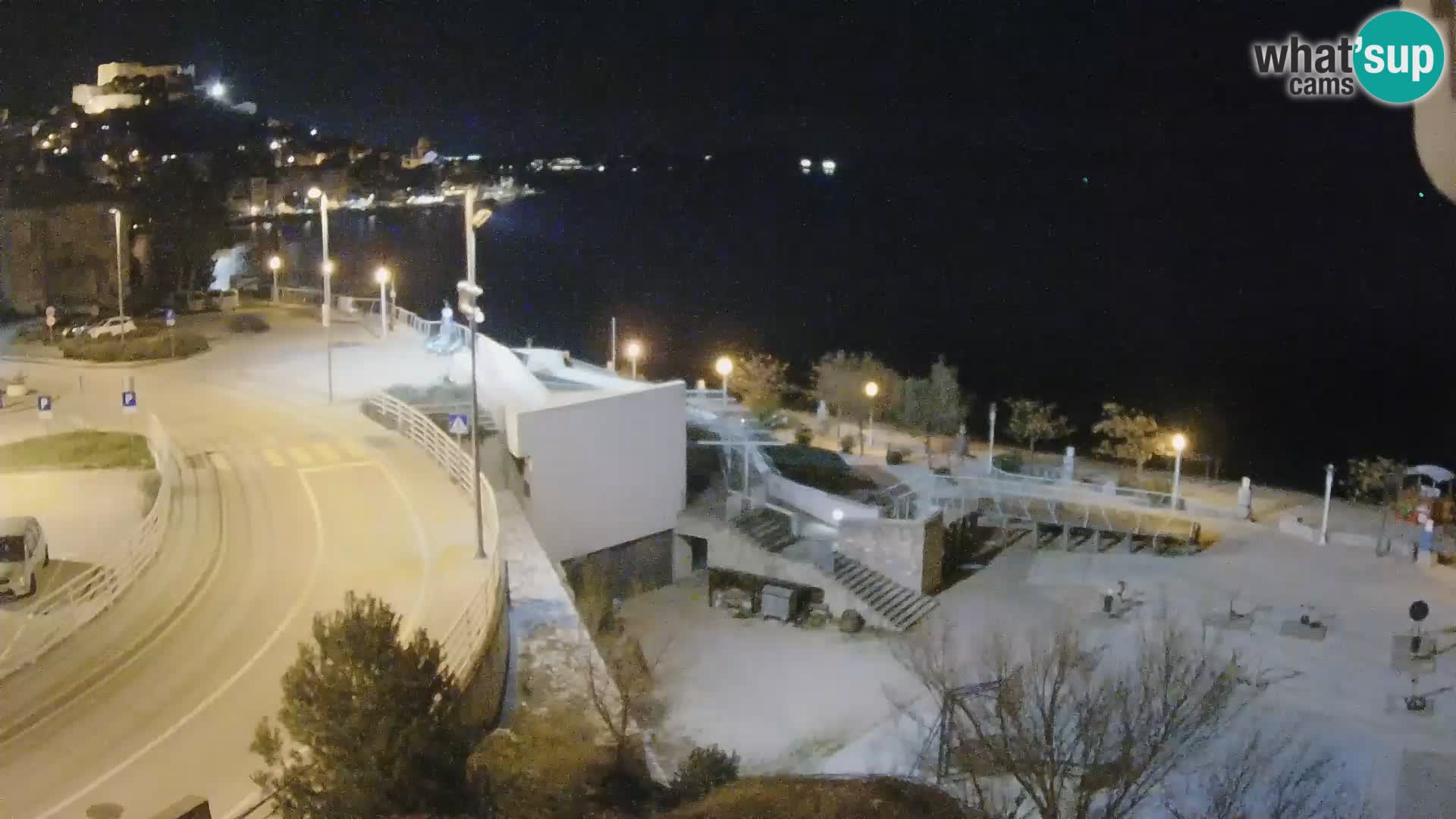 Šibenik webcam Beach Banj