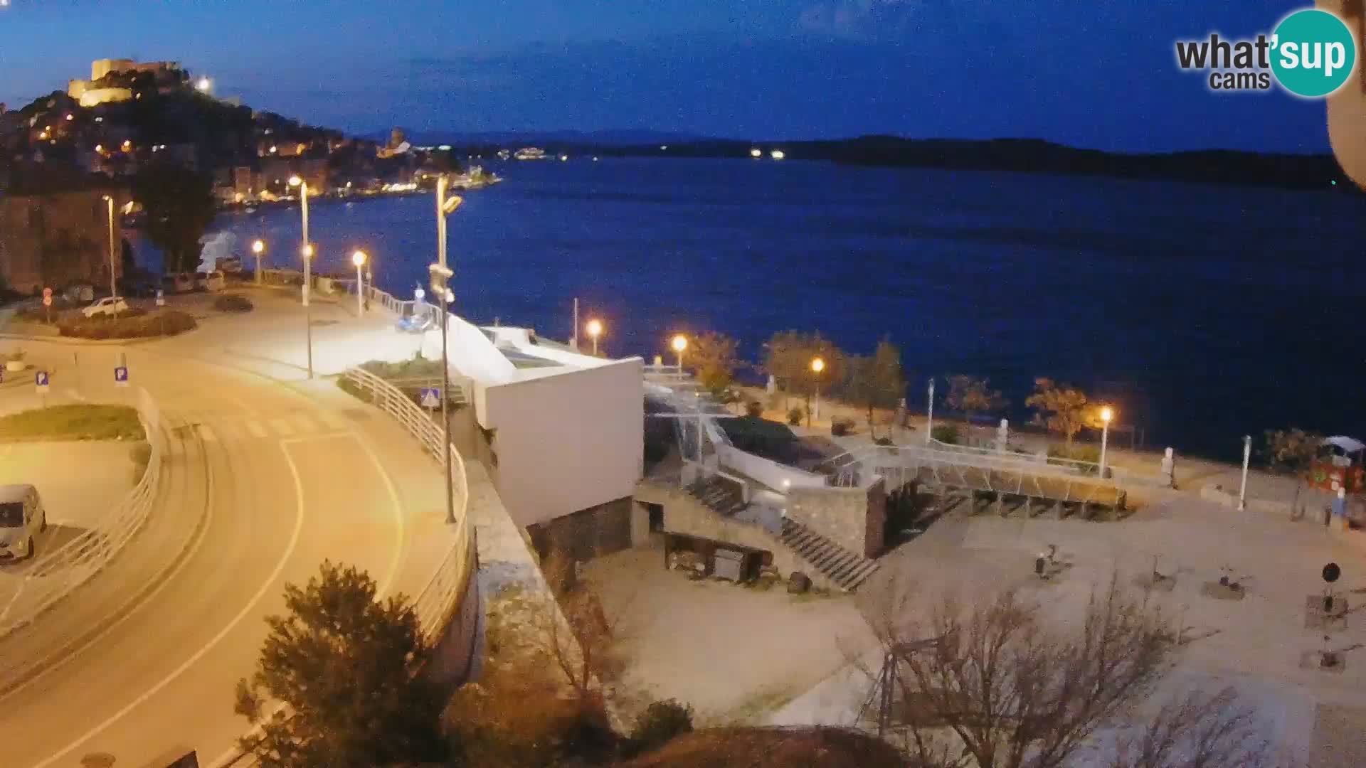 Šibenik webcam Beach Banj