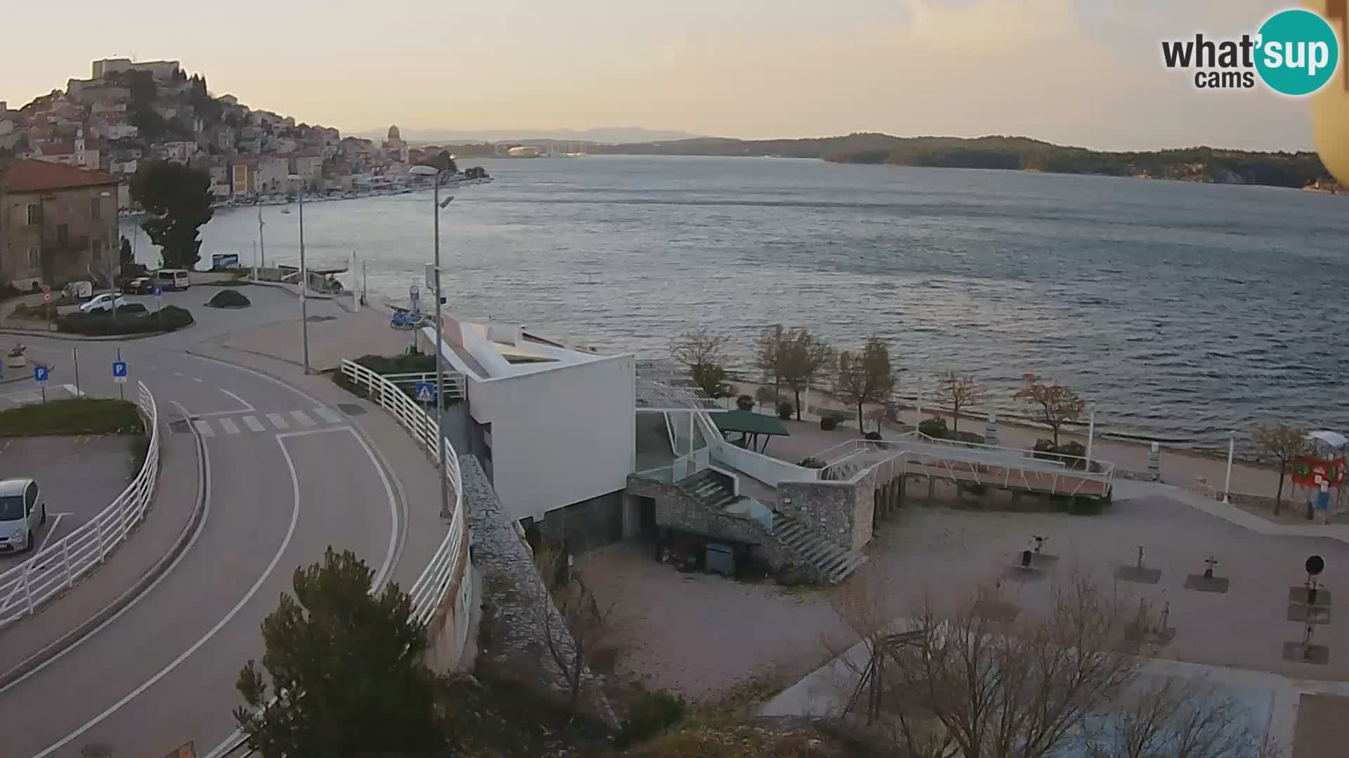 Šibenik webcam Beach Banj