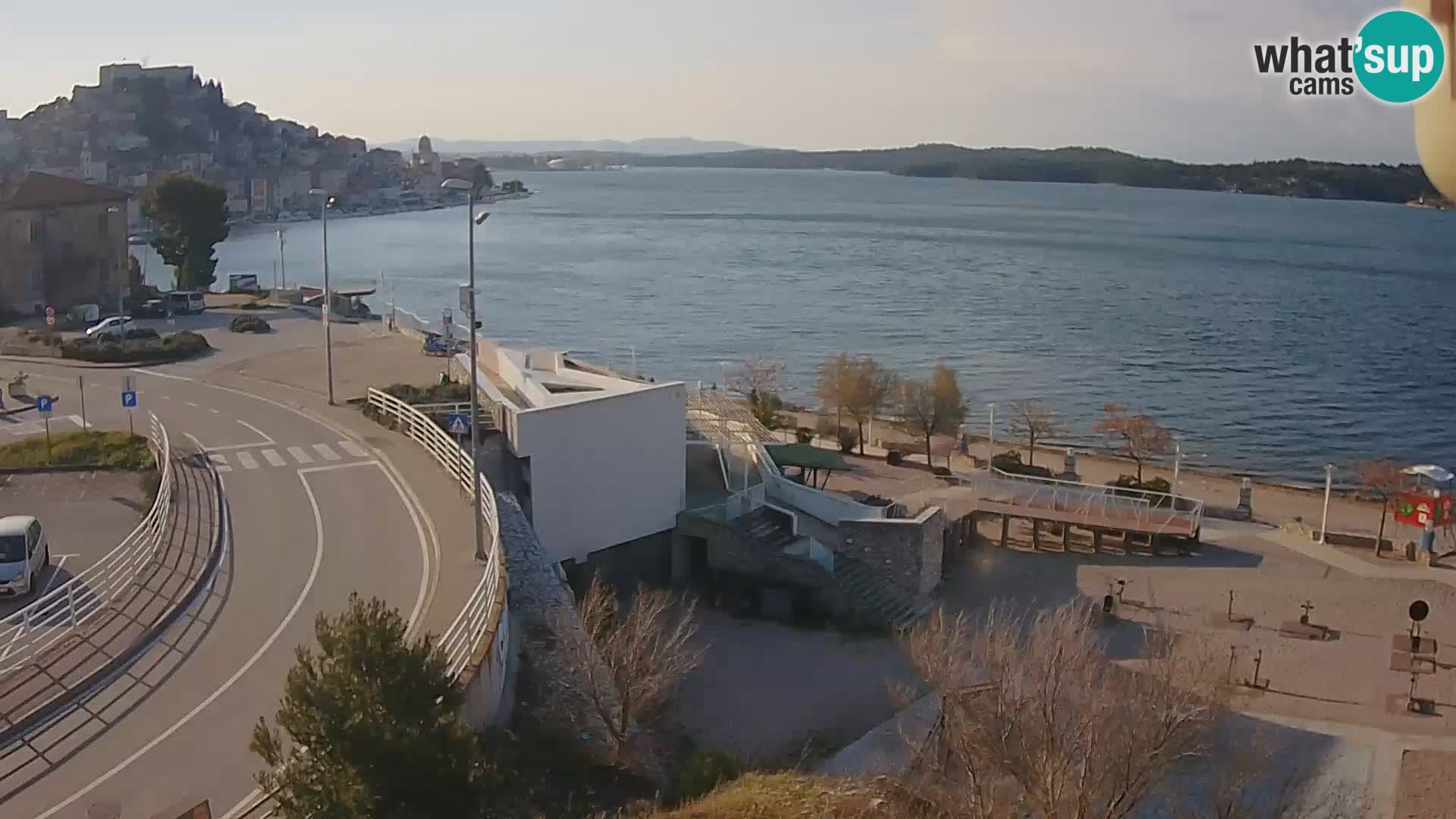 Šibenik webcam Beach Banj