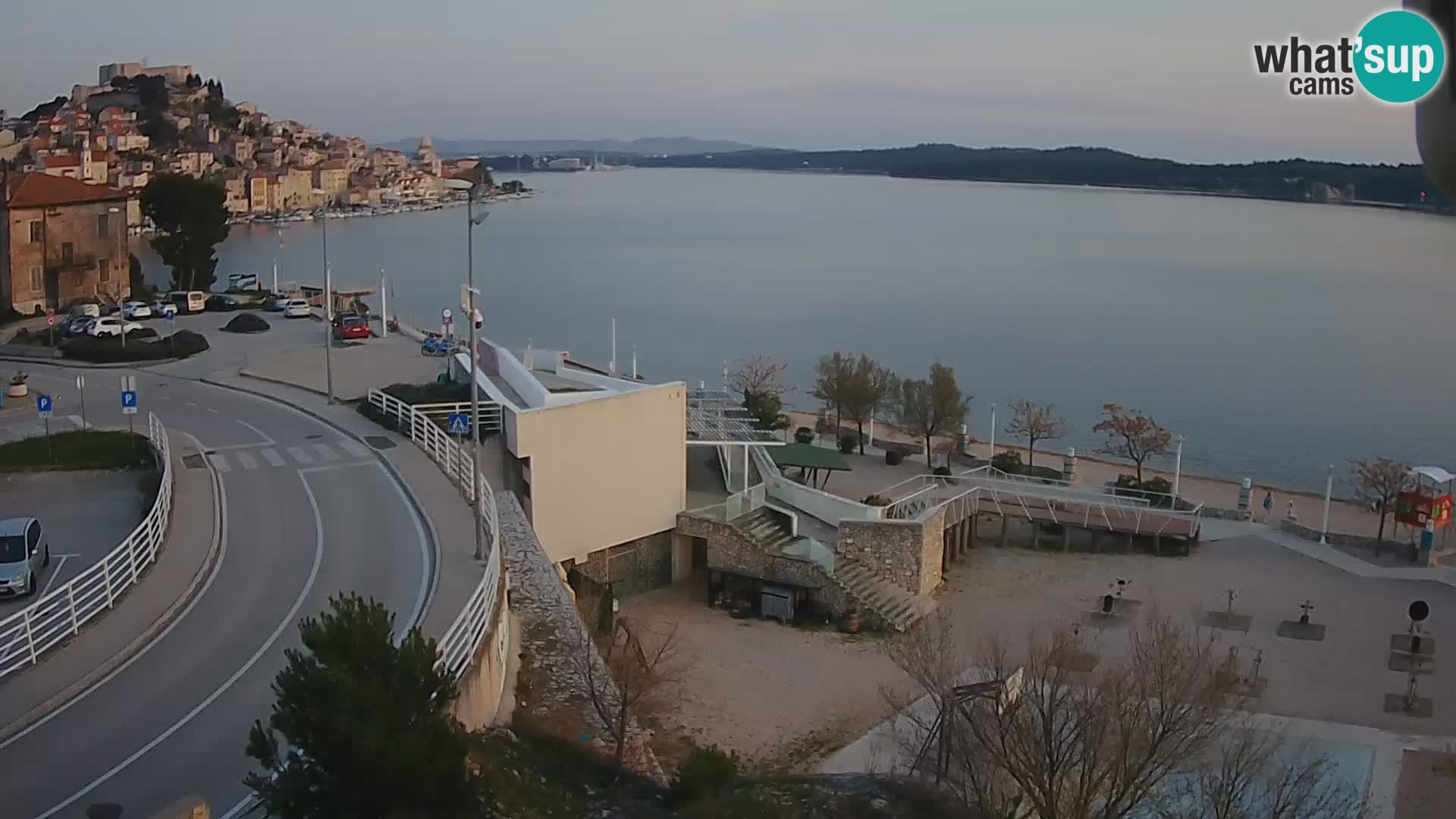 Šibenik webcam Beach Banj