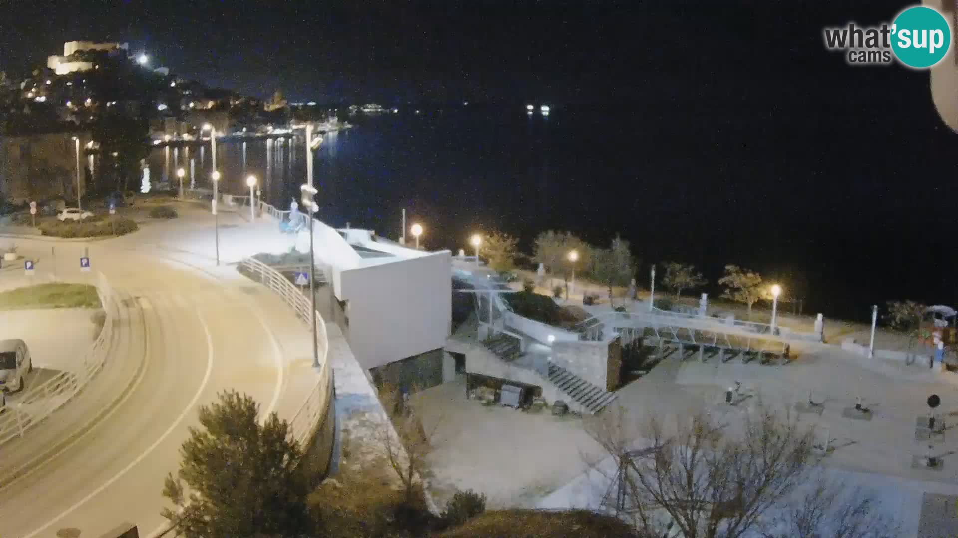Šibenik webcam Beach Banj