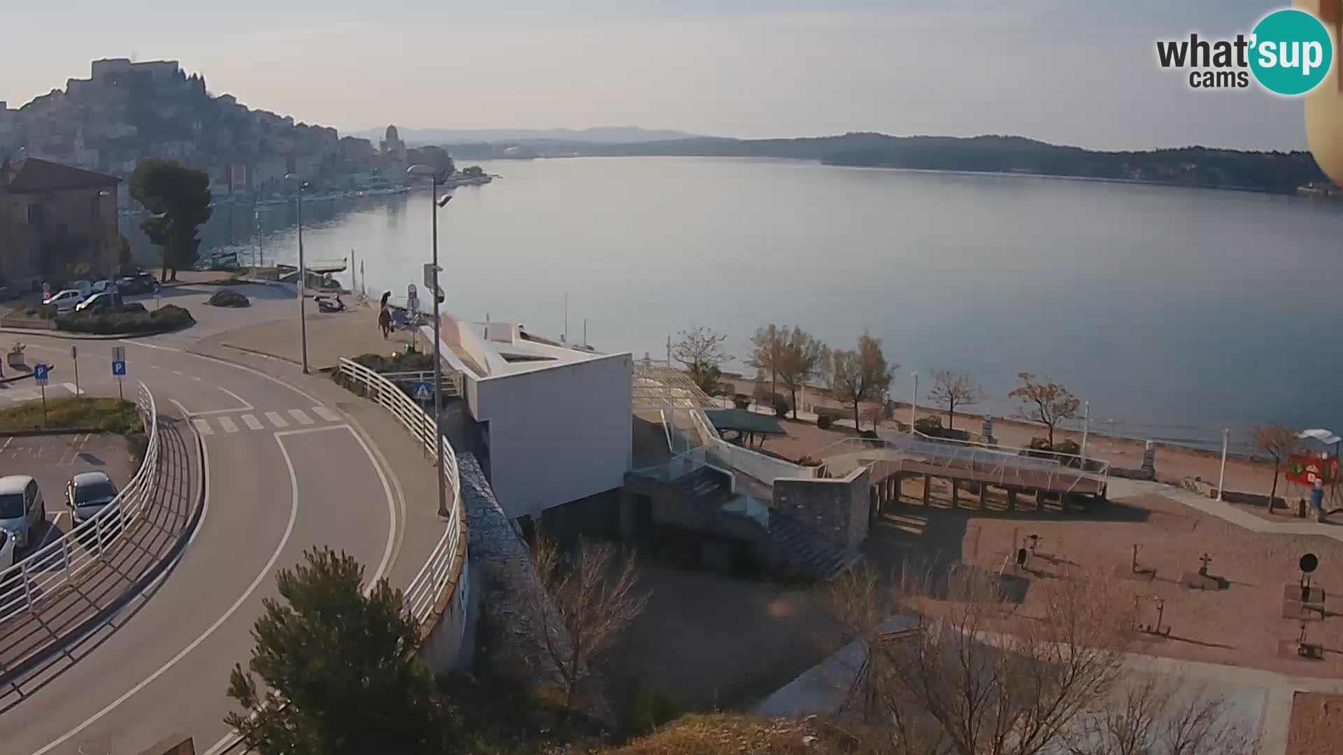 Šibenik webcam Beach Banj