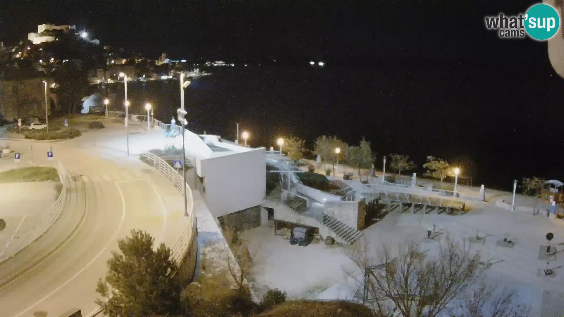 Šibenik webcam Beach Banj