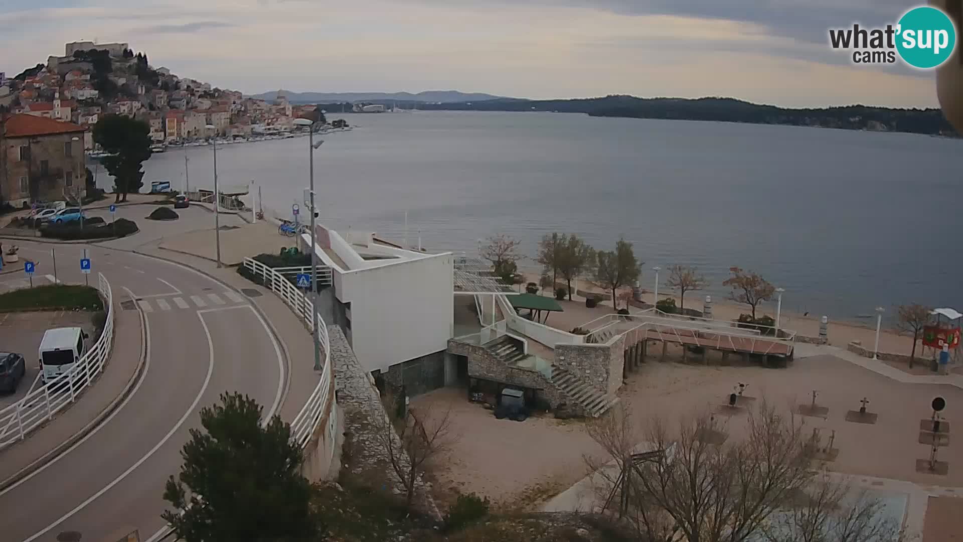 Kamera v živo Šibenik plaža Banj