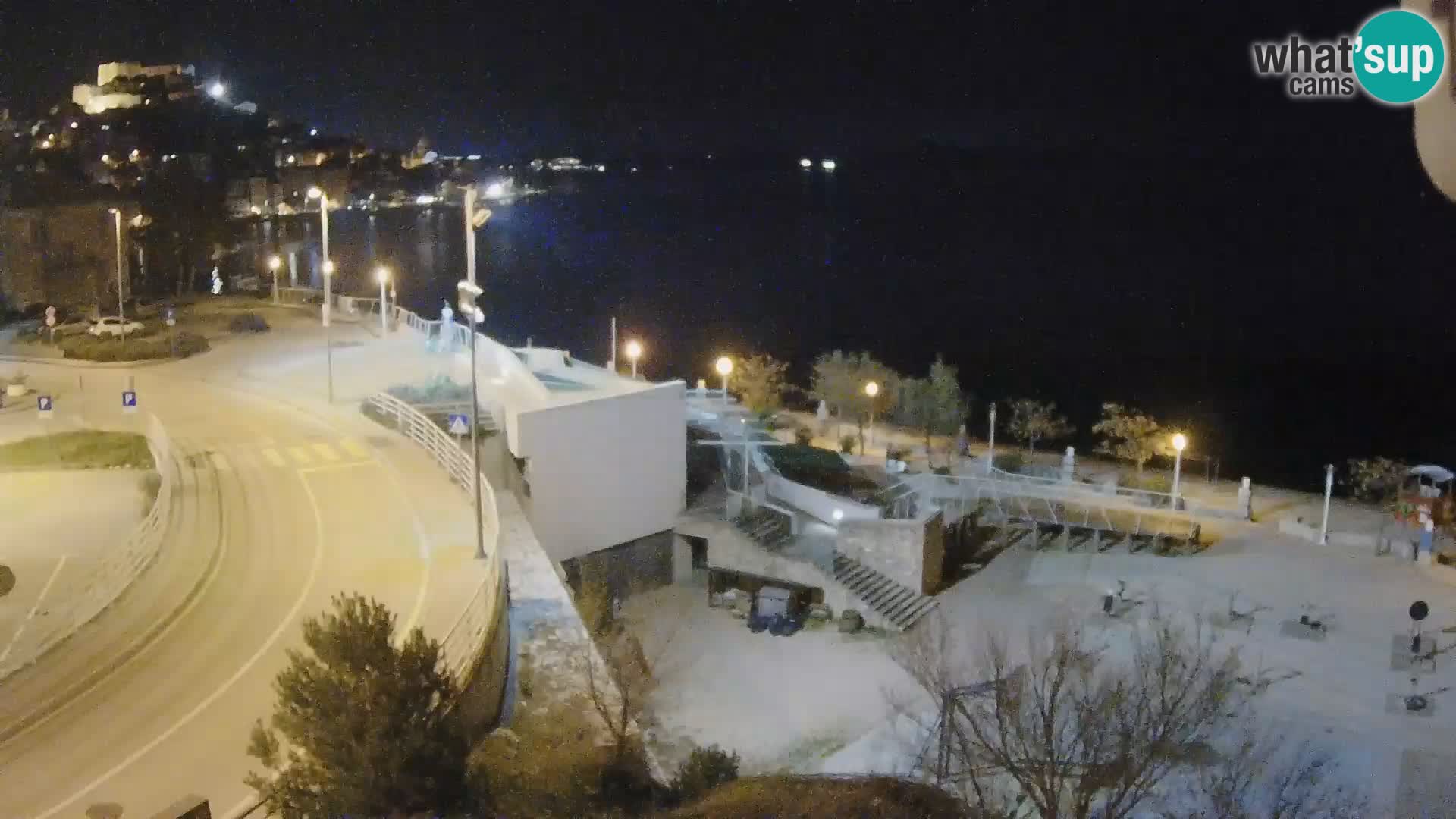 Šibenik webcam Beach Banj