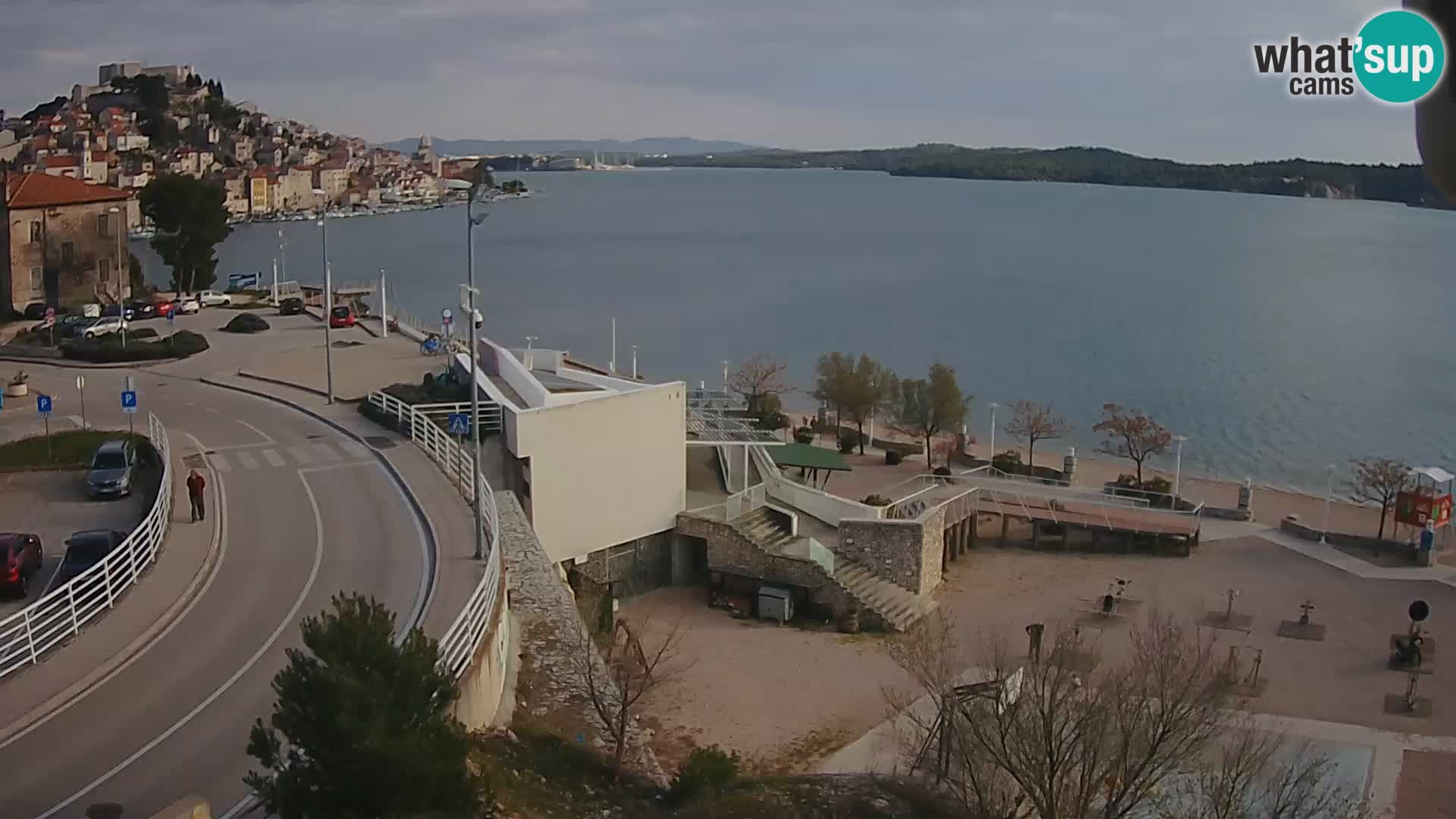 Live Cam Šibenik plage Banj