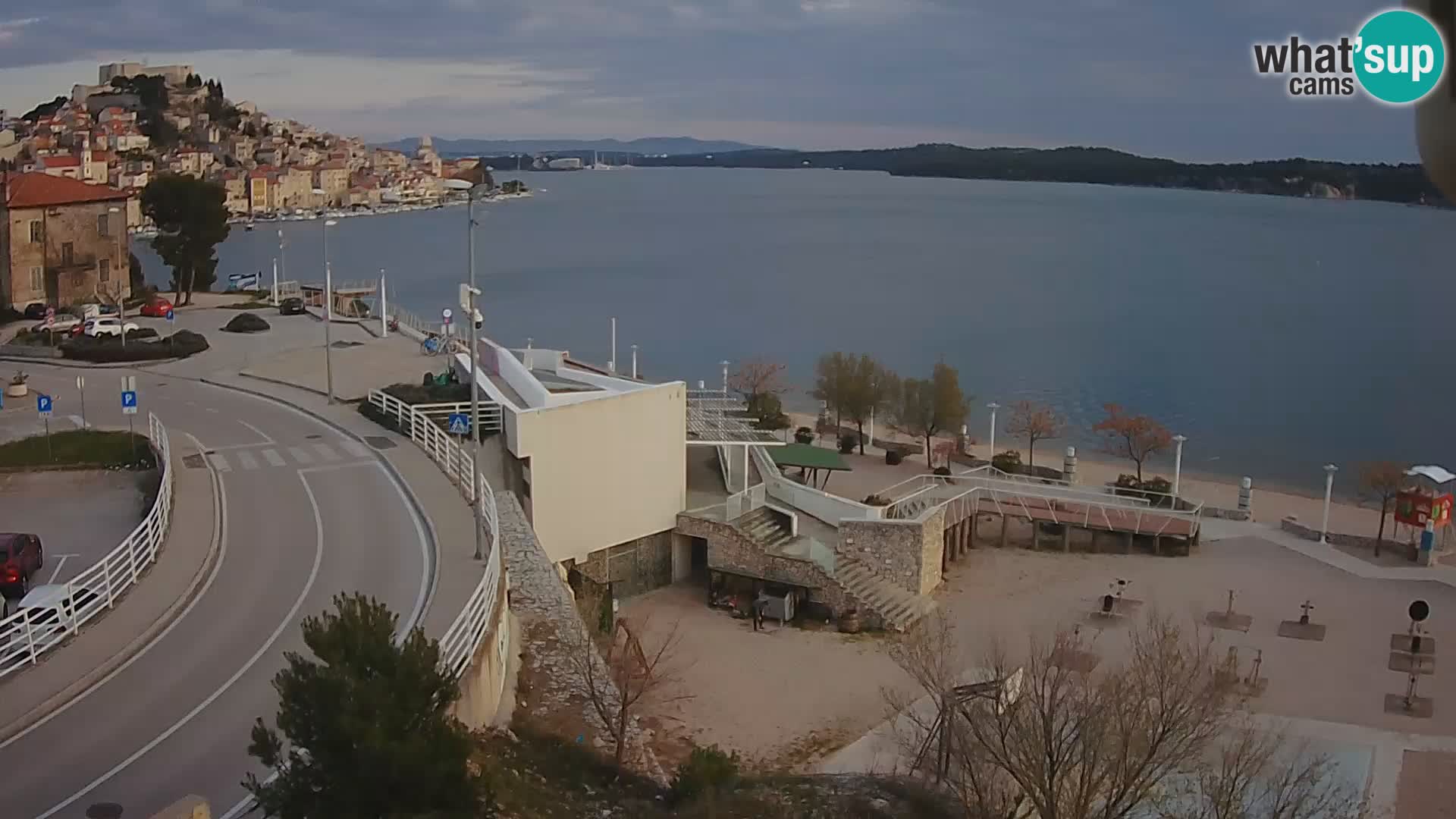 Live Cam Šibenik plage Banj