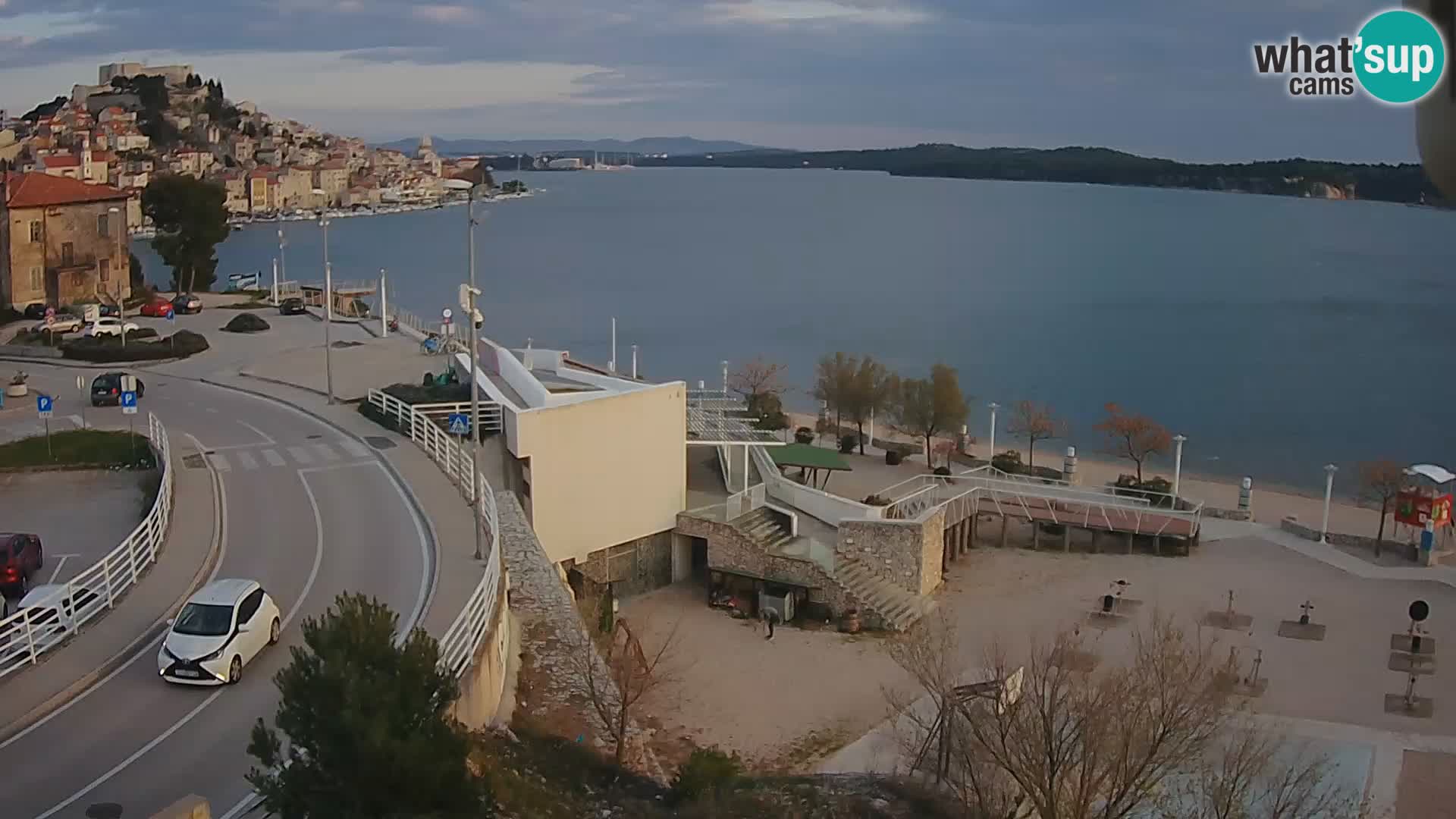 Webcam Šibenik Strand Banj