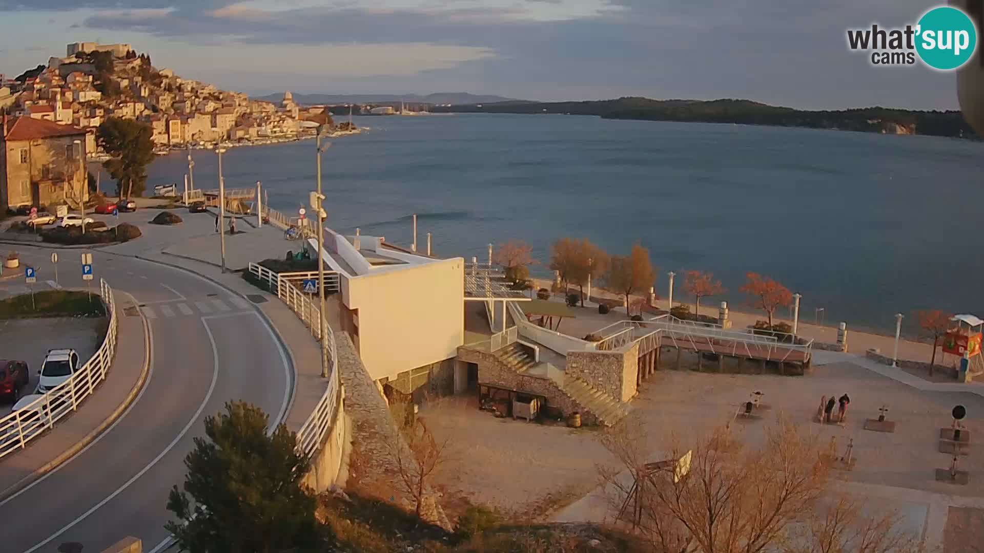 Kamera v živo Šibenik plaža Banj