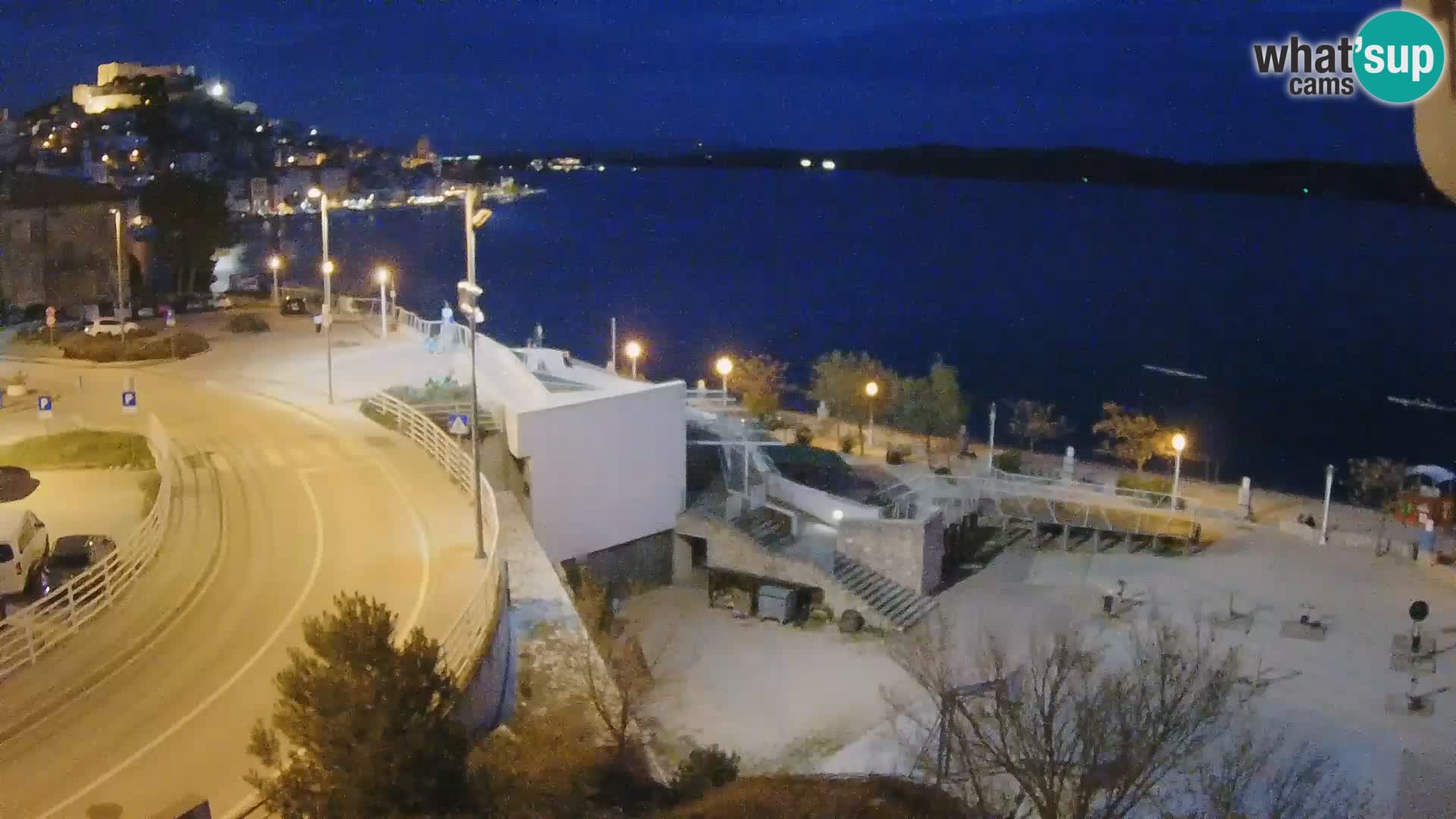 Šibenik webcam Beach Banj