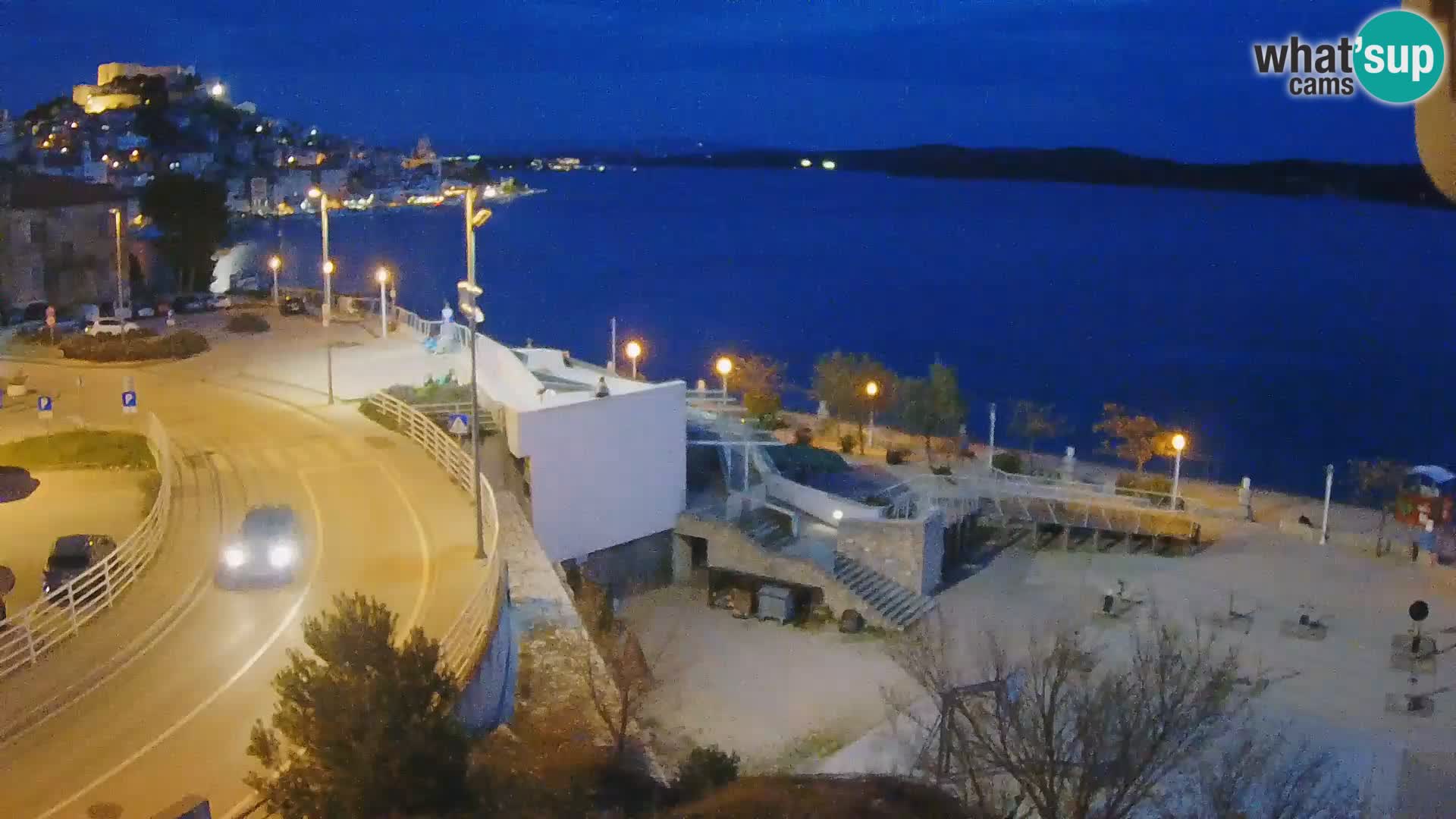 Kamera v živo Šibenik plaža Banj