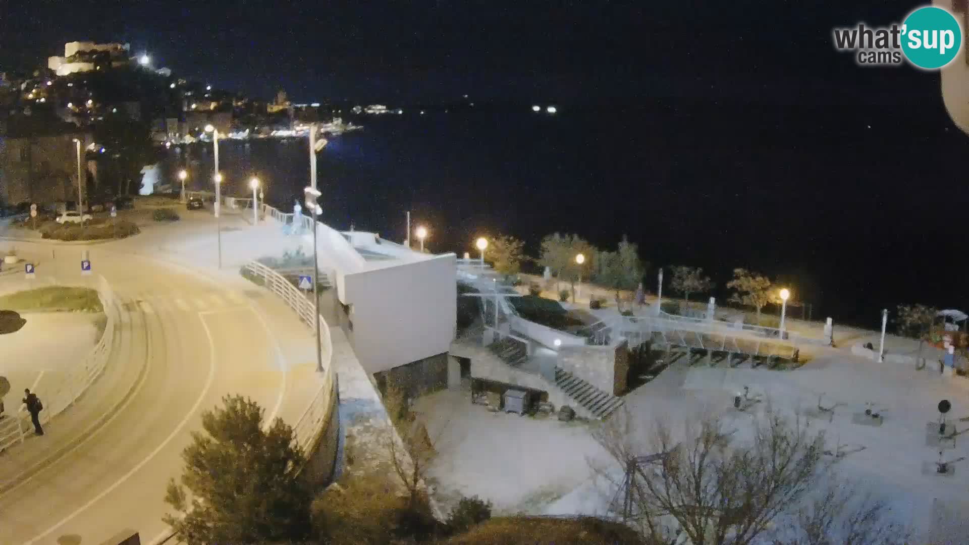 Šibenik webcam Beach Banj