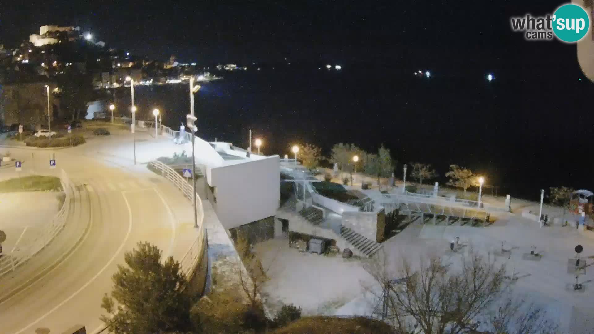 Šibenik webcam Beach Banj