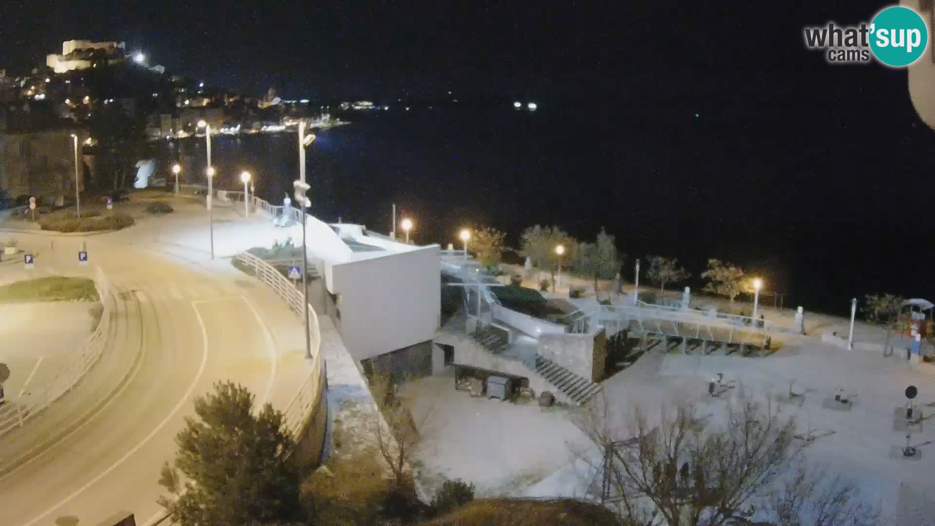 Kamera v živo Šibenik plaža Banj