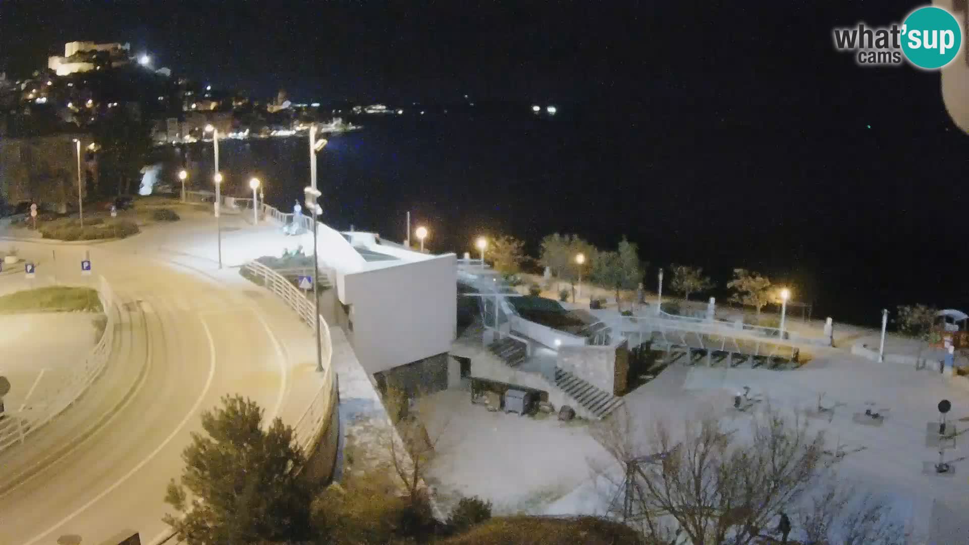 Kamera v živo Šibenik plaža Banj