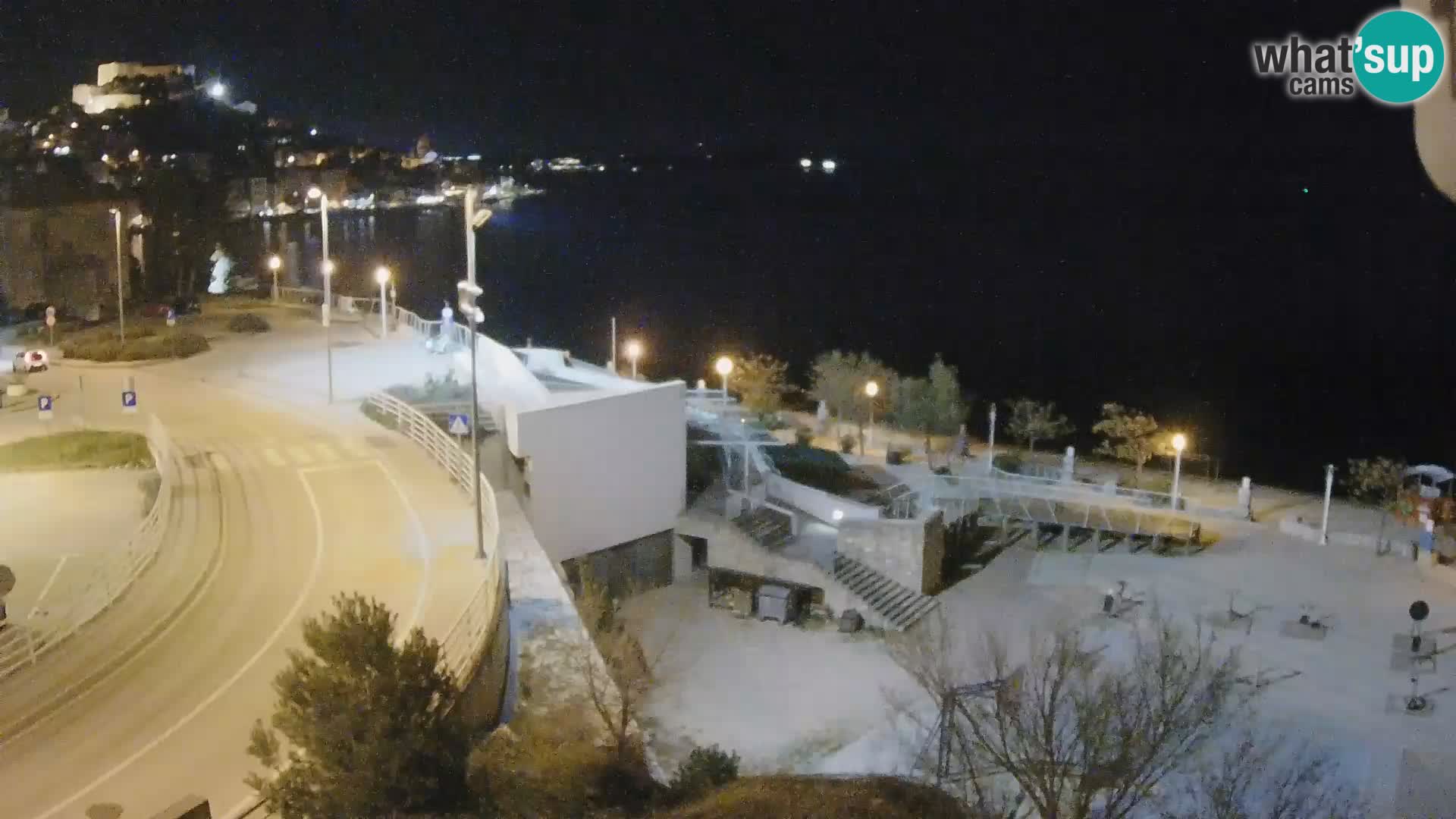 Live Cam Šibenik plage Banj