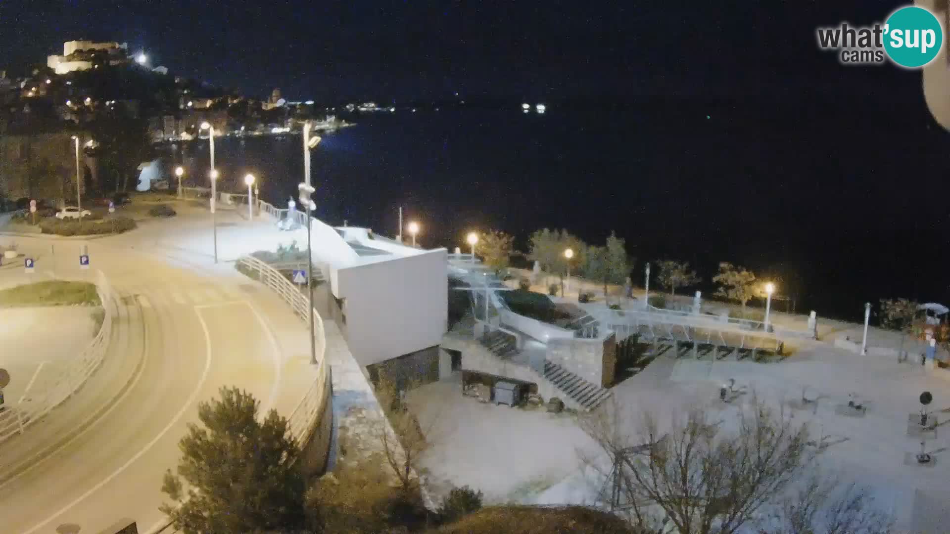 Šibenik webcam Beach Banj