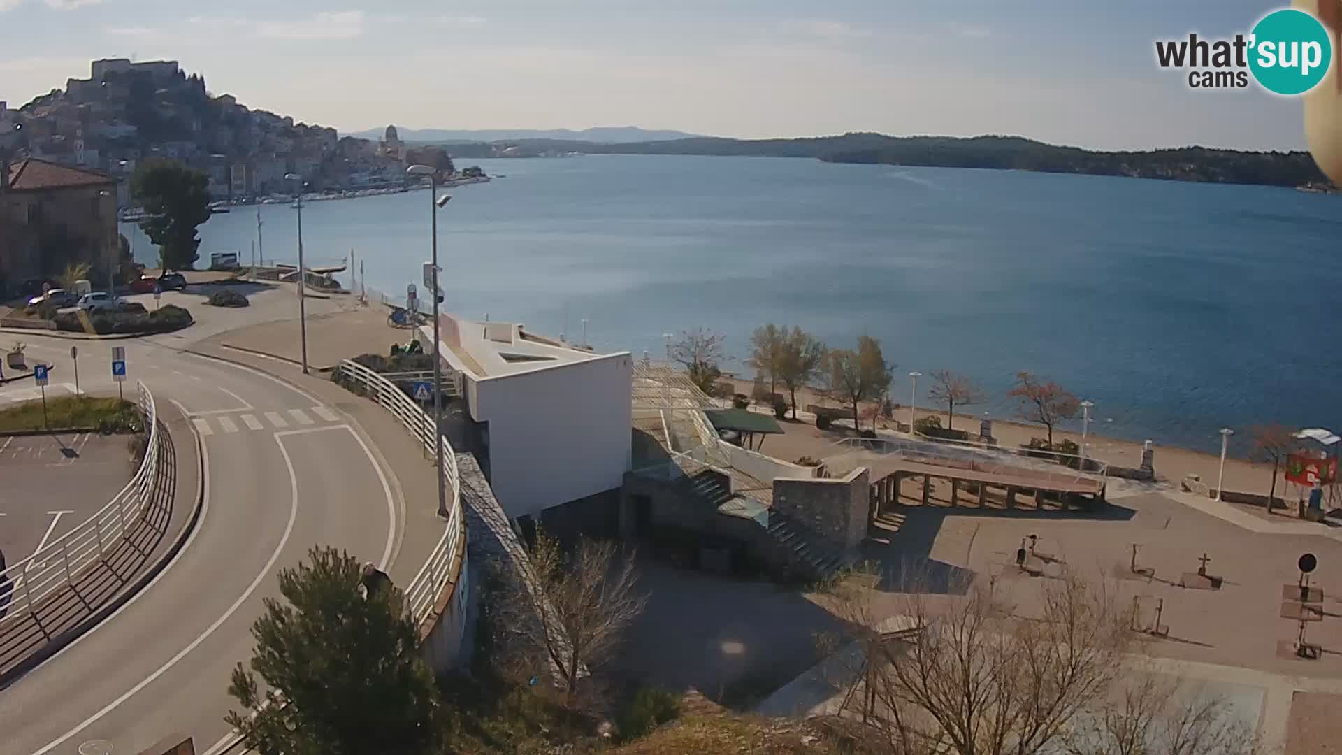 Web kamera Šibenik plaža Banj