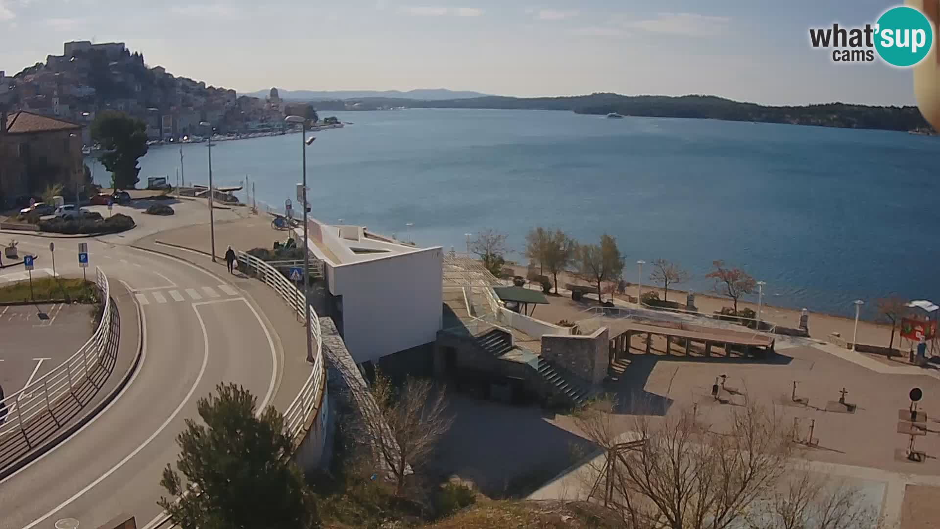 Kamera v živo Šibenik plaža Banj
