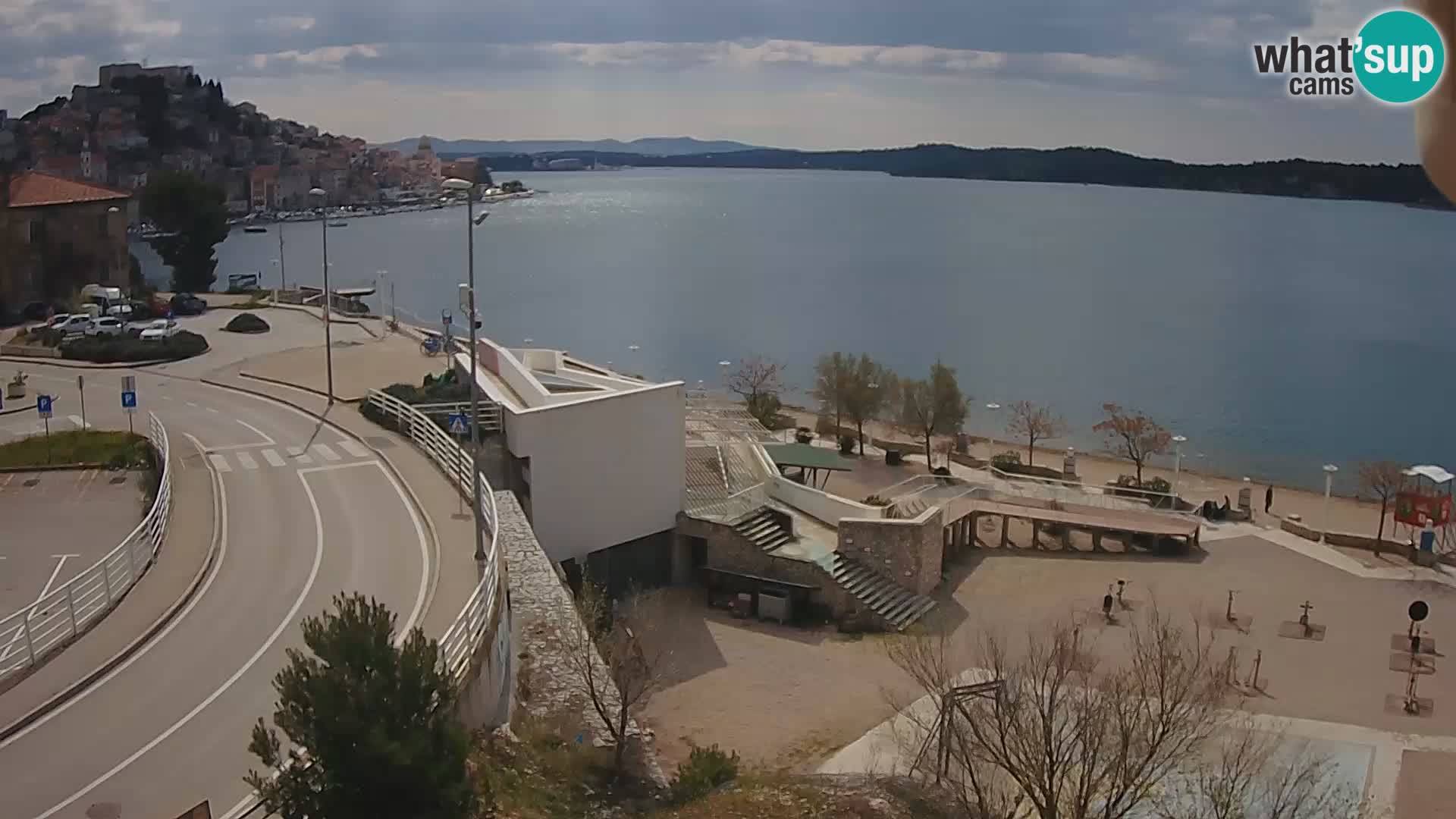 Web kamera Šibenik plaža Banj