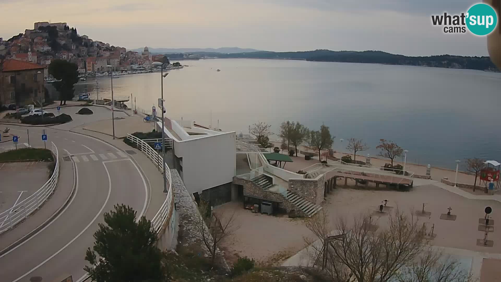 Webcam Šibenik Strand Banj