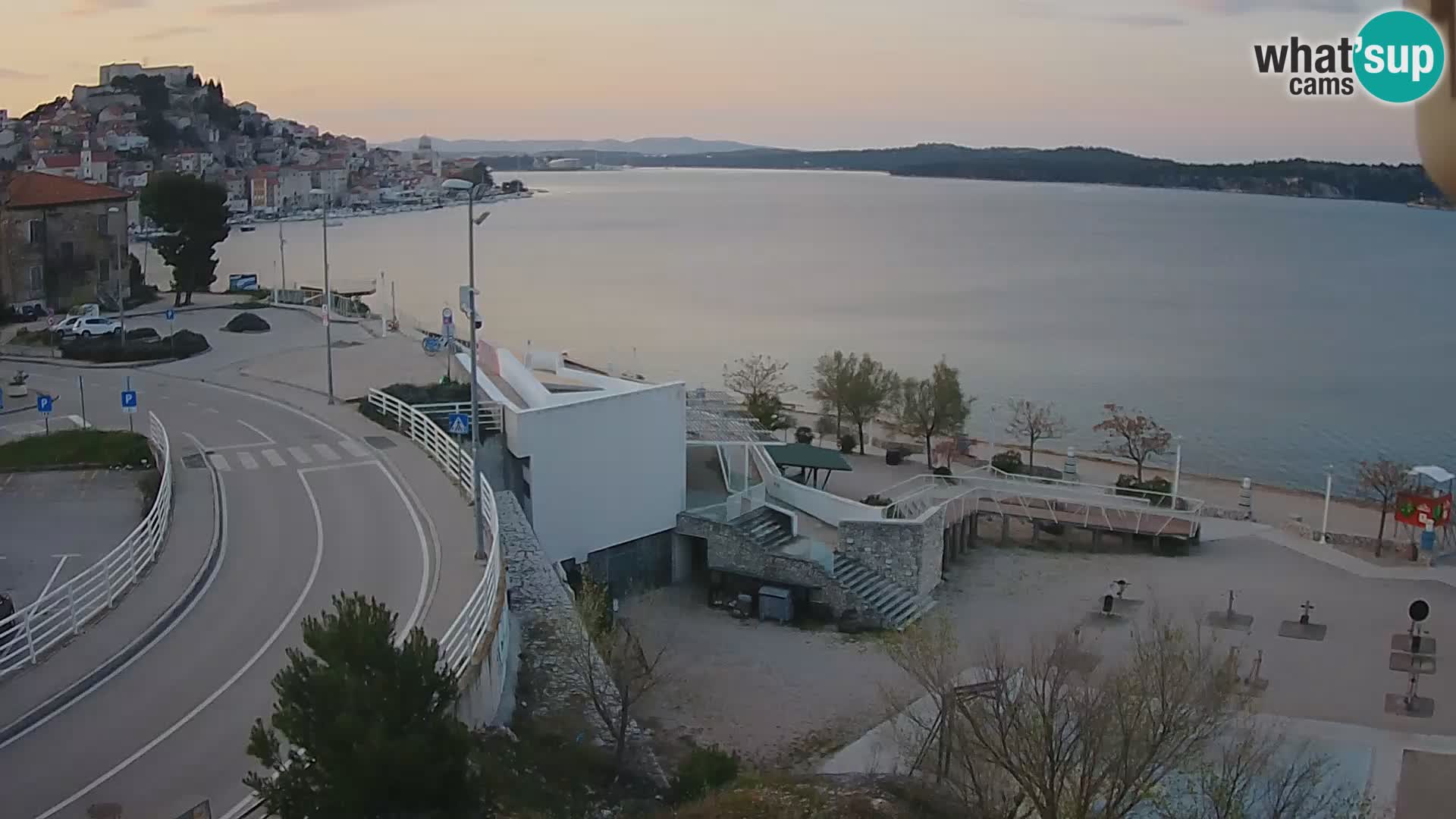 Šibenik webcam Beach Banj