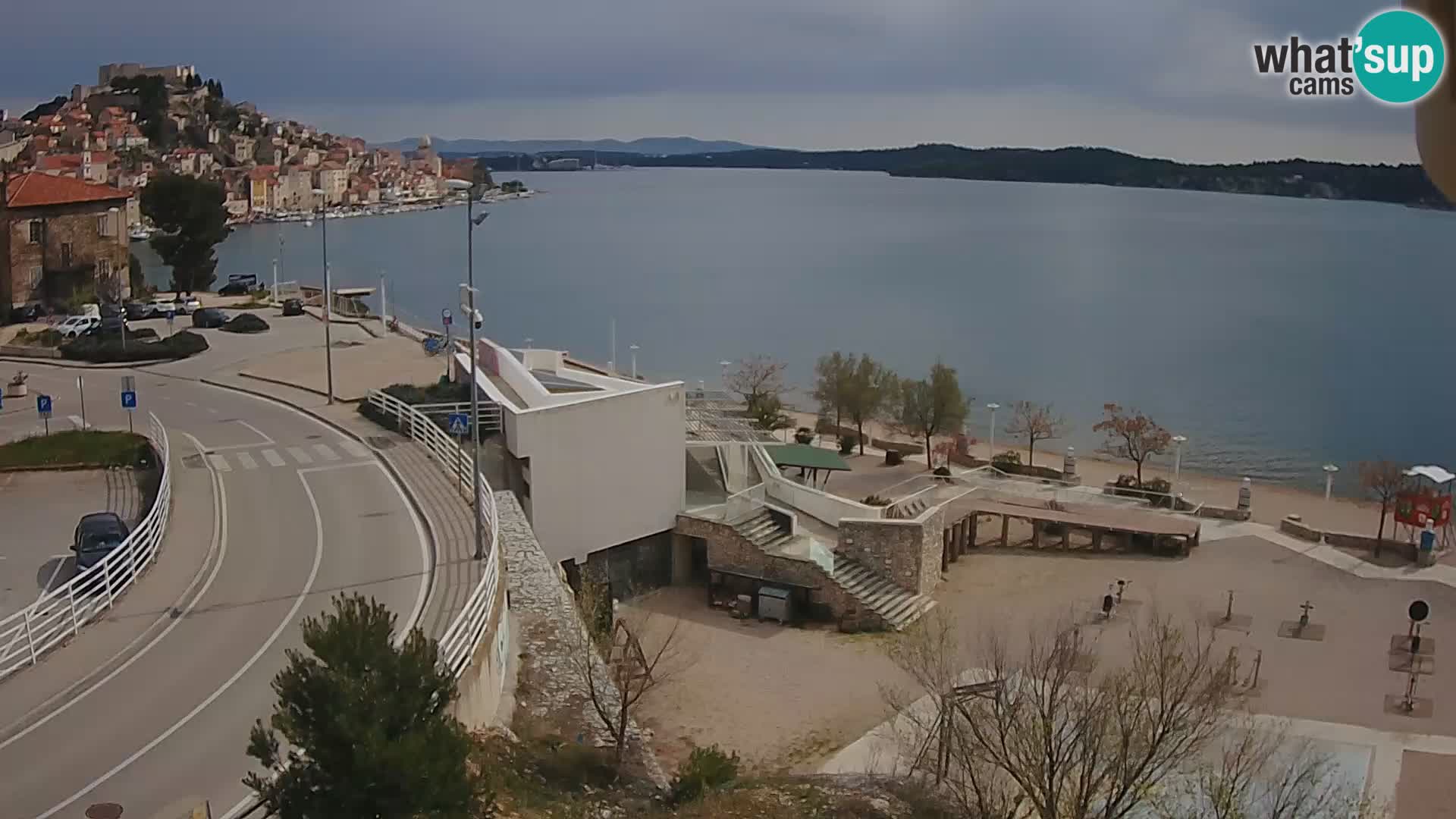 Livecam Sibenico spiaggia Banj